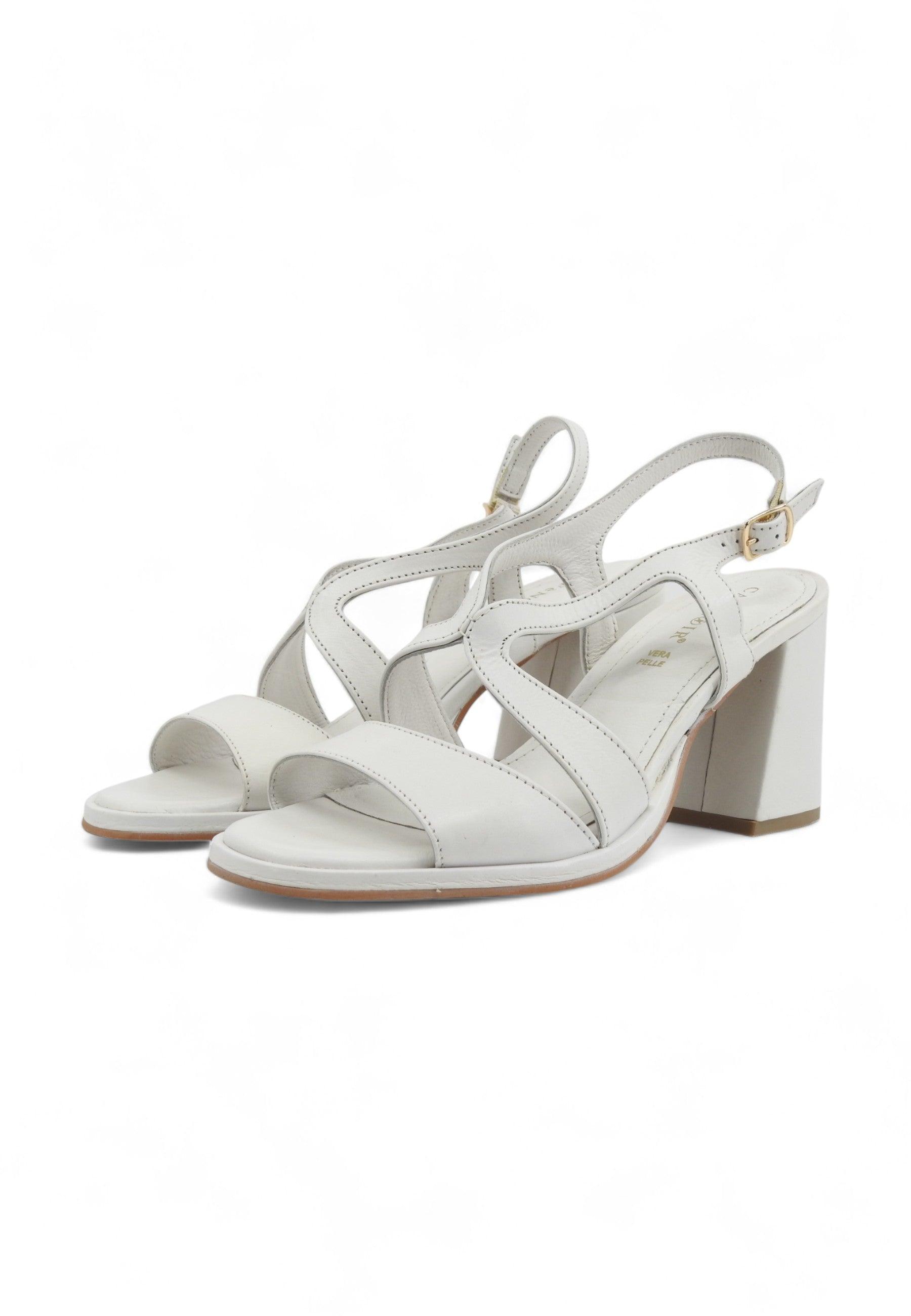CAFENOIR Sandalo Donna Bianco LM1043 - Sandrini Calzature e Abbigliamento