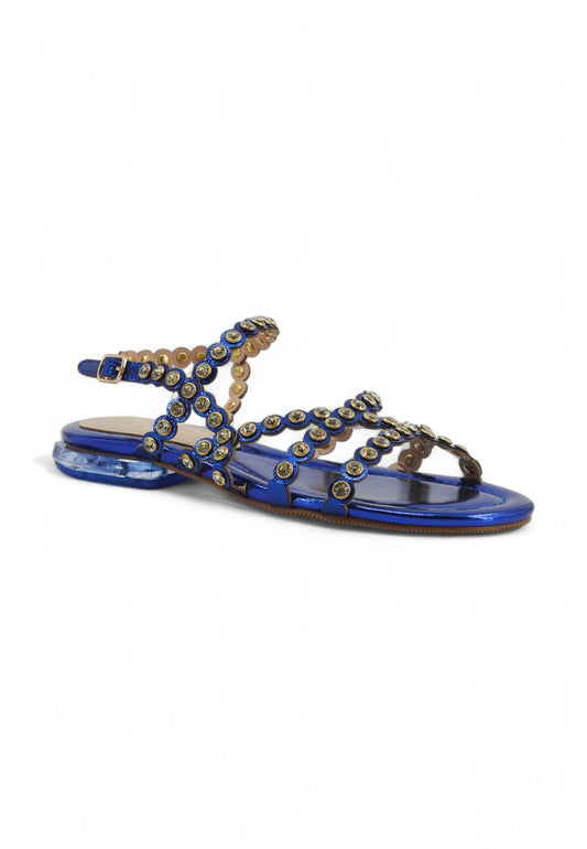 CAFENOIR Sandalo Donna Blue GD9003 - Sandrini Calzature e Abbigliamento