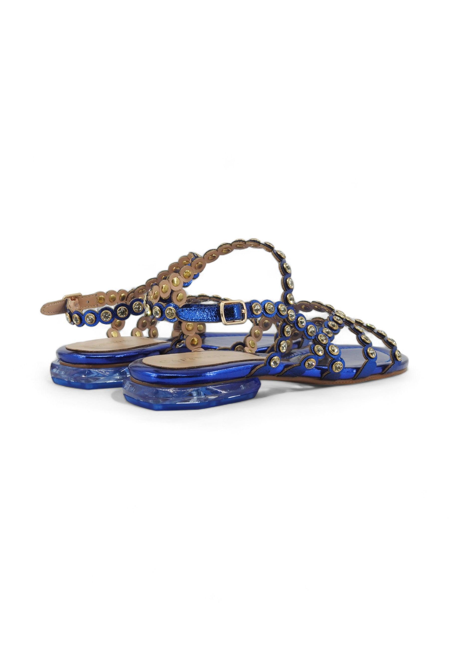 CAFENOIR Sandalo Donna Blue GD9003 - Sandrini Calzature e Abbigliamento