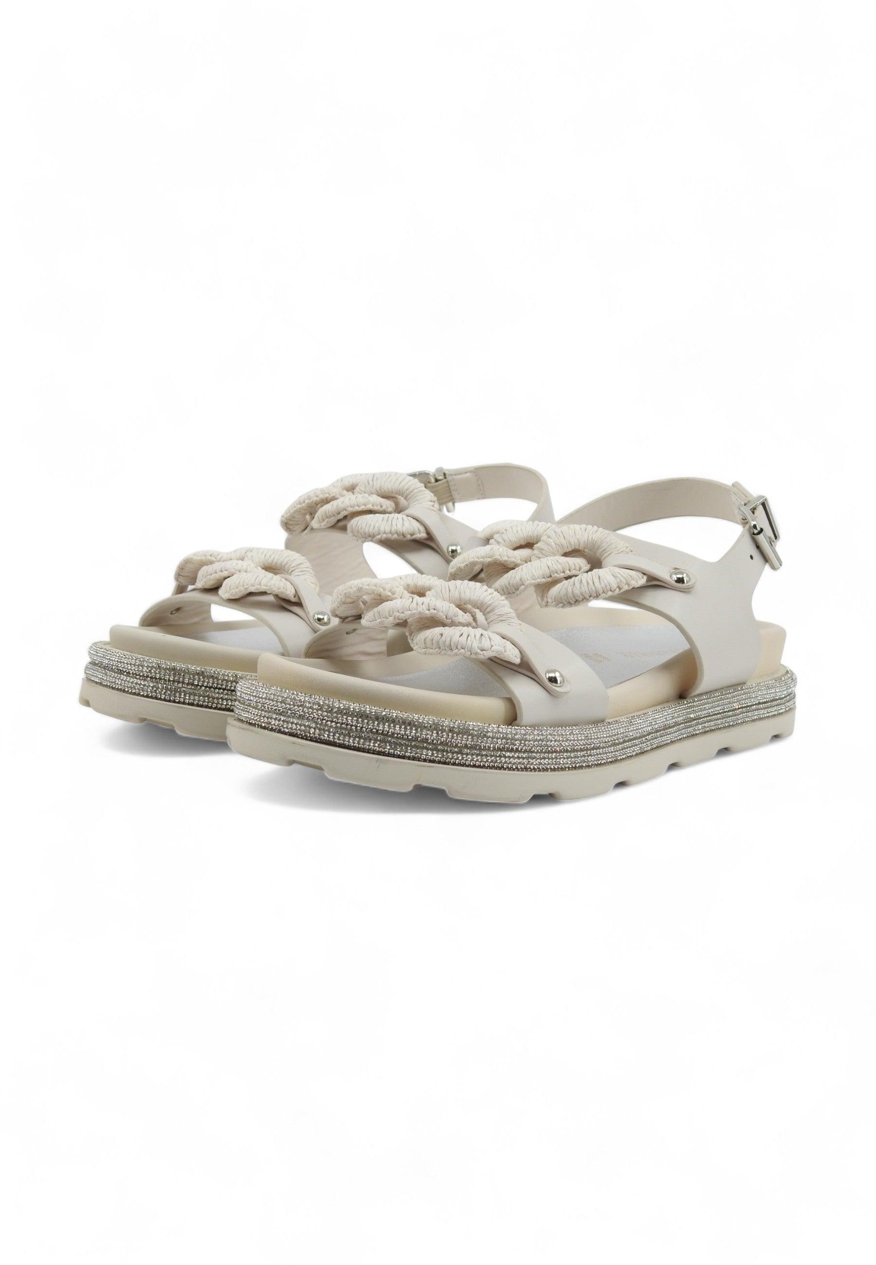 CAFENOIR Sandalo Donna Osso Bianco GF9001 - Sandrini Calzature e Abbigliamento