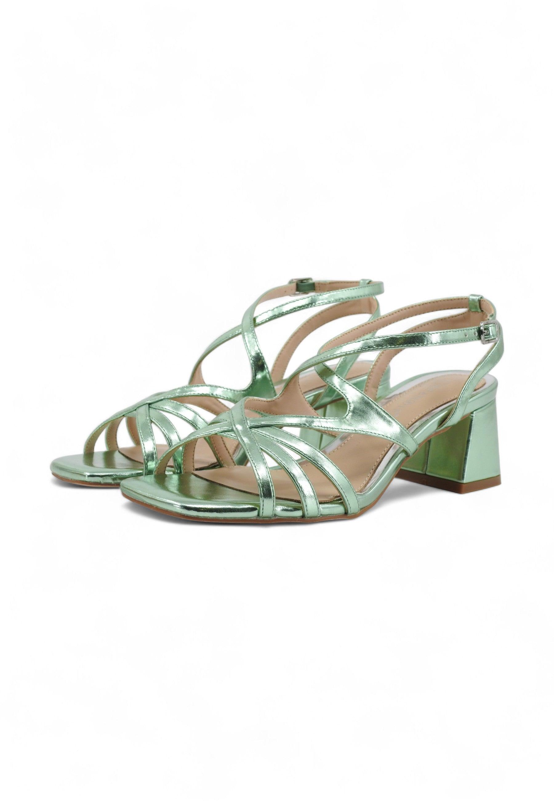 CAFENOIR Sandalo Donna Verde LB9009 - Sandrini Calzature e Abbigliamento