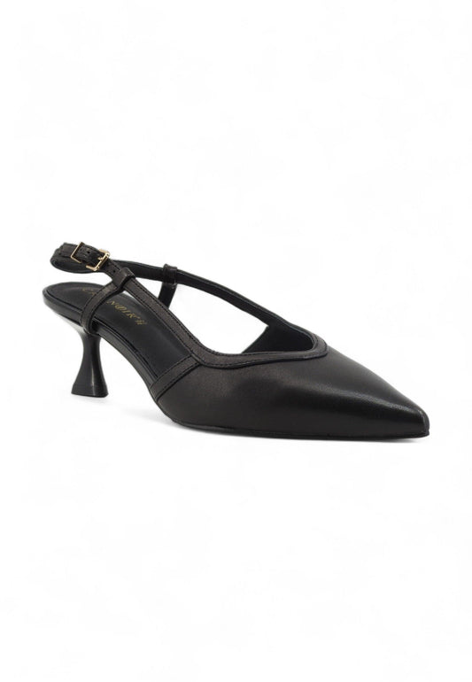CAFENOIR Sandalo Tacco Donna Nero NB4052 - Sandrini Calzature e Abbigliamento