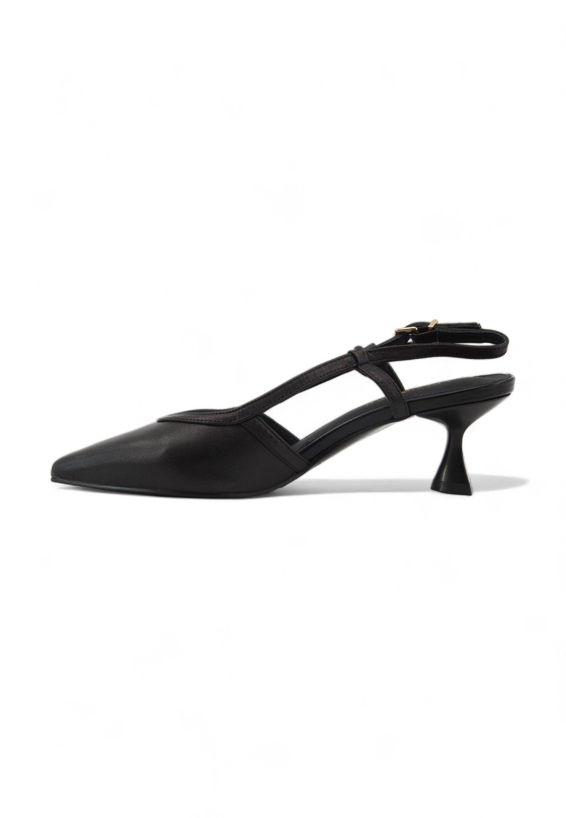 CAFENOIR Sandalo Tacco Donna Nero NB4052 - Sandrini Calzature e Abbigliamento