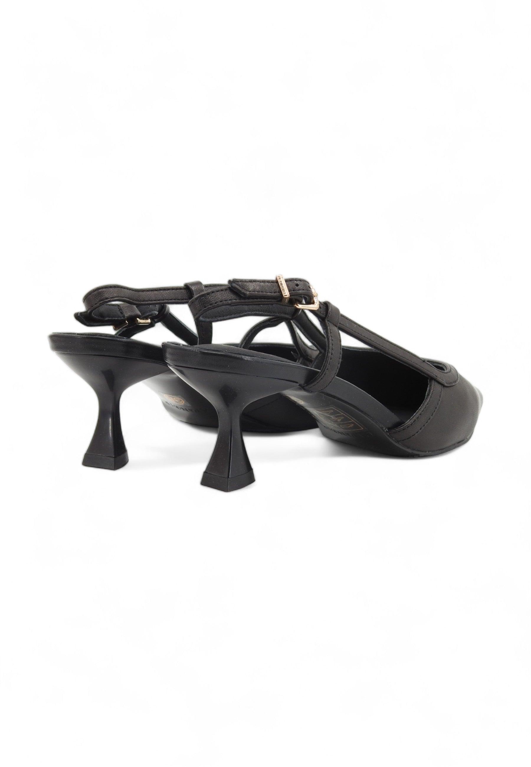 CAFENOIR Sandalo Tacco Donna Nero NB4052 - Sandrini Calzature e Abbigliamento