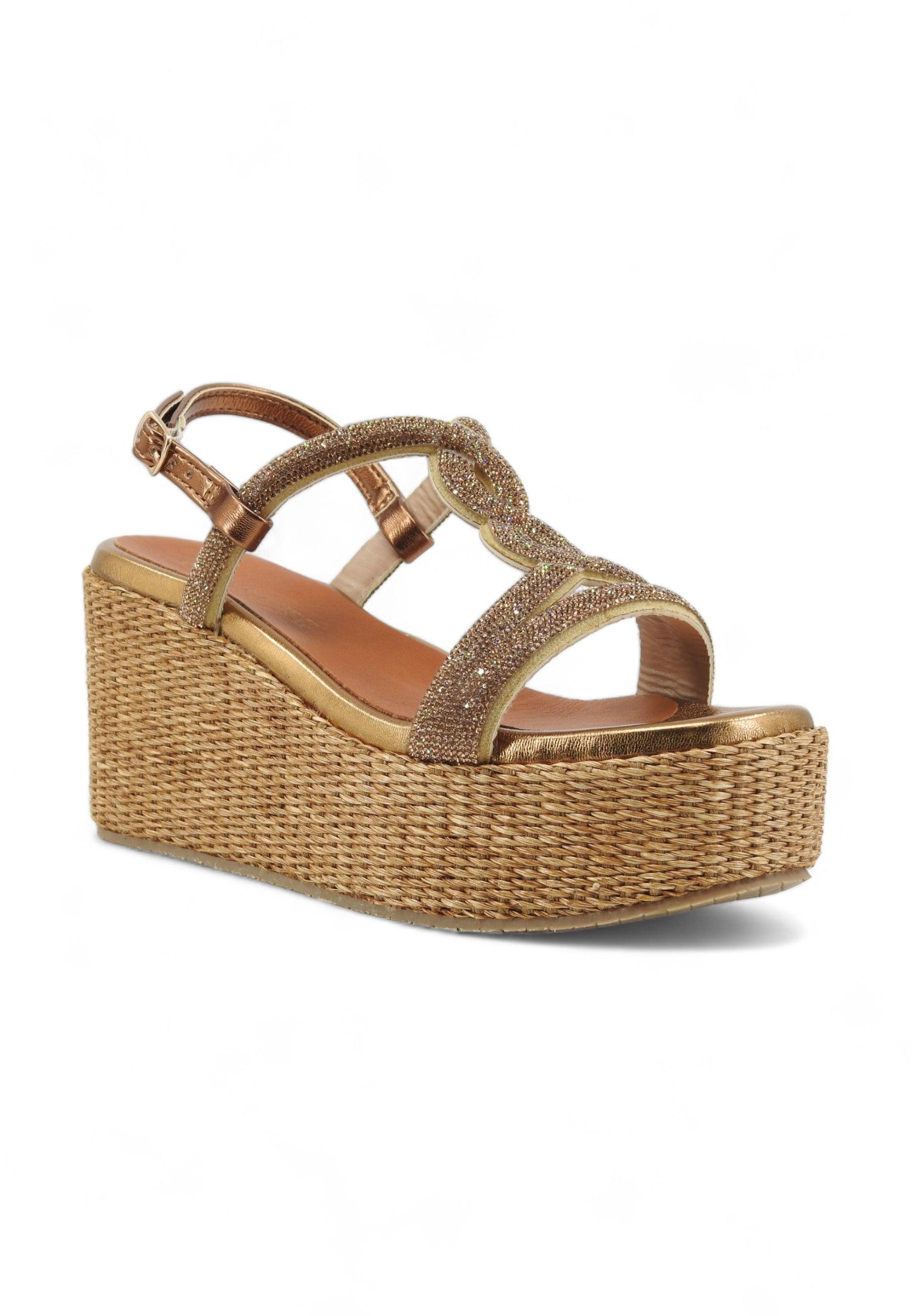 CAFENOIR Sandalo Zeppa Donna Ambra HN9004 - Sandrini Calzature e Abbigliamento