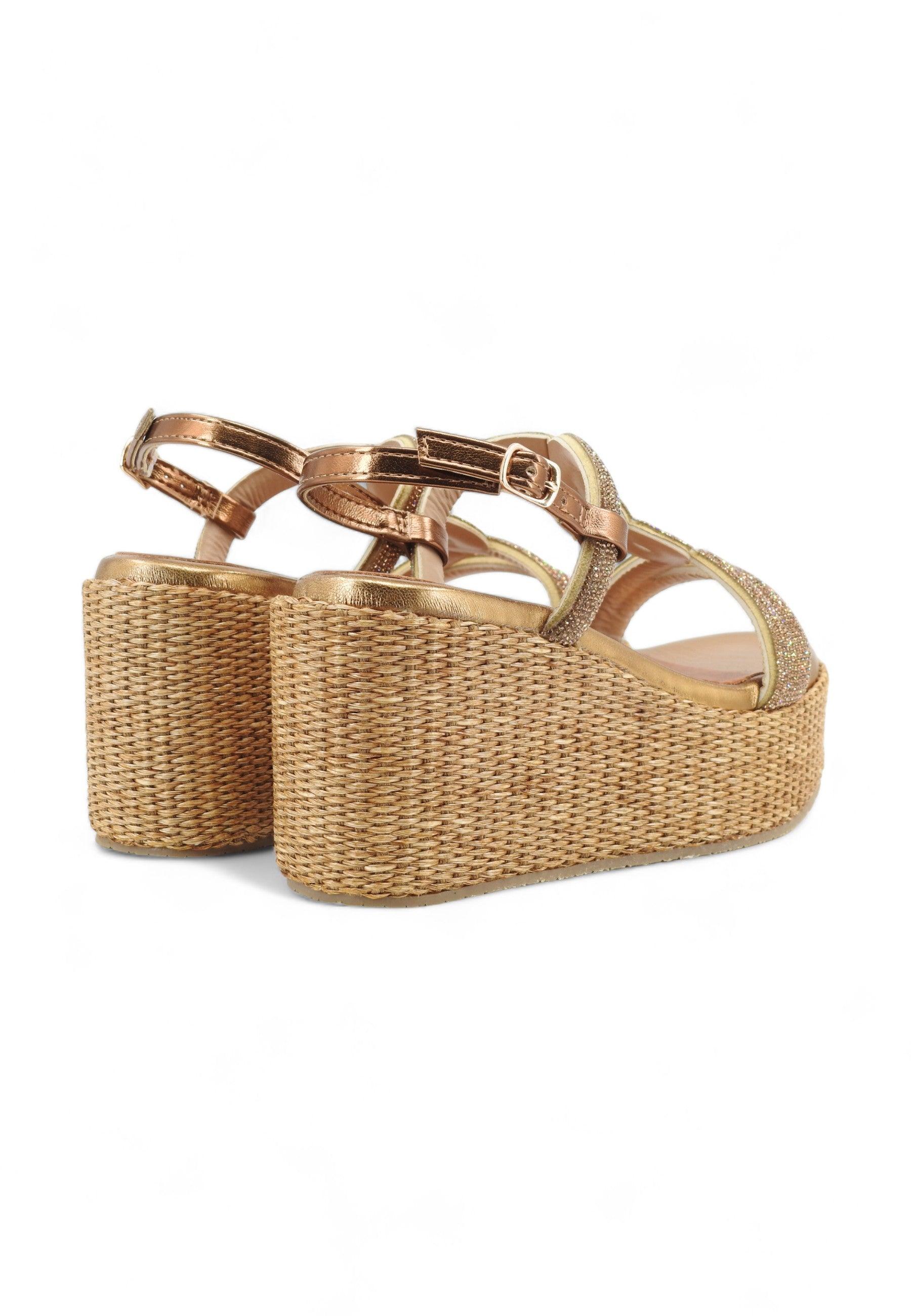 CAFENOIR Sandalo Zeppa Donna Ambra HN9004 - Sandrini Calzature e Abbigliamento