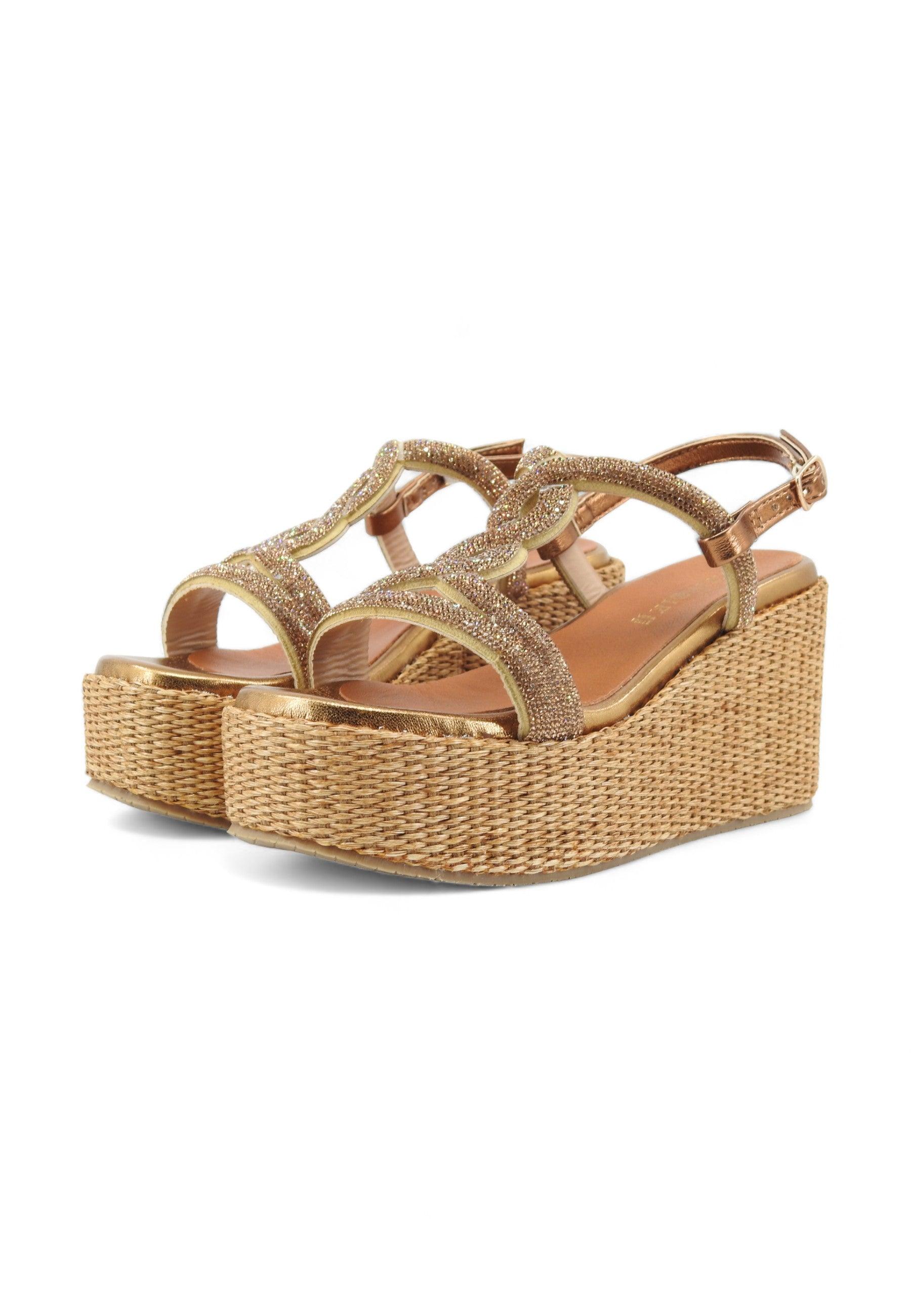 CAFENOIR Sandalo Zeppa Donna Ambra HN9004 - Sandrini Calzature e Abbigliamento
