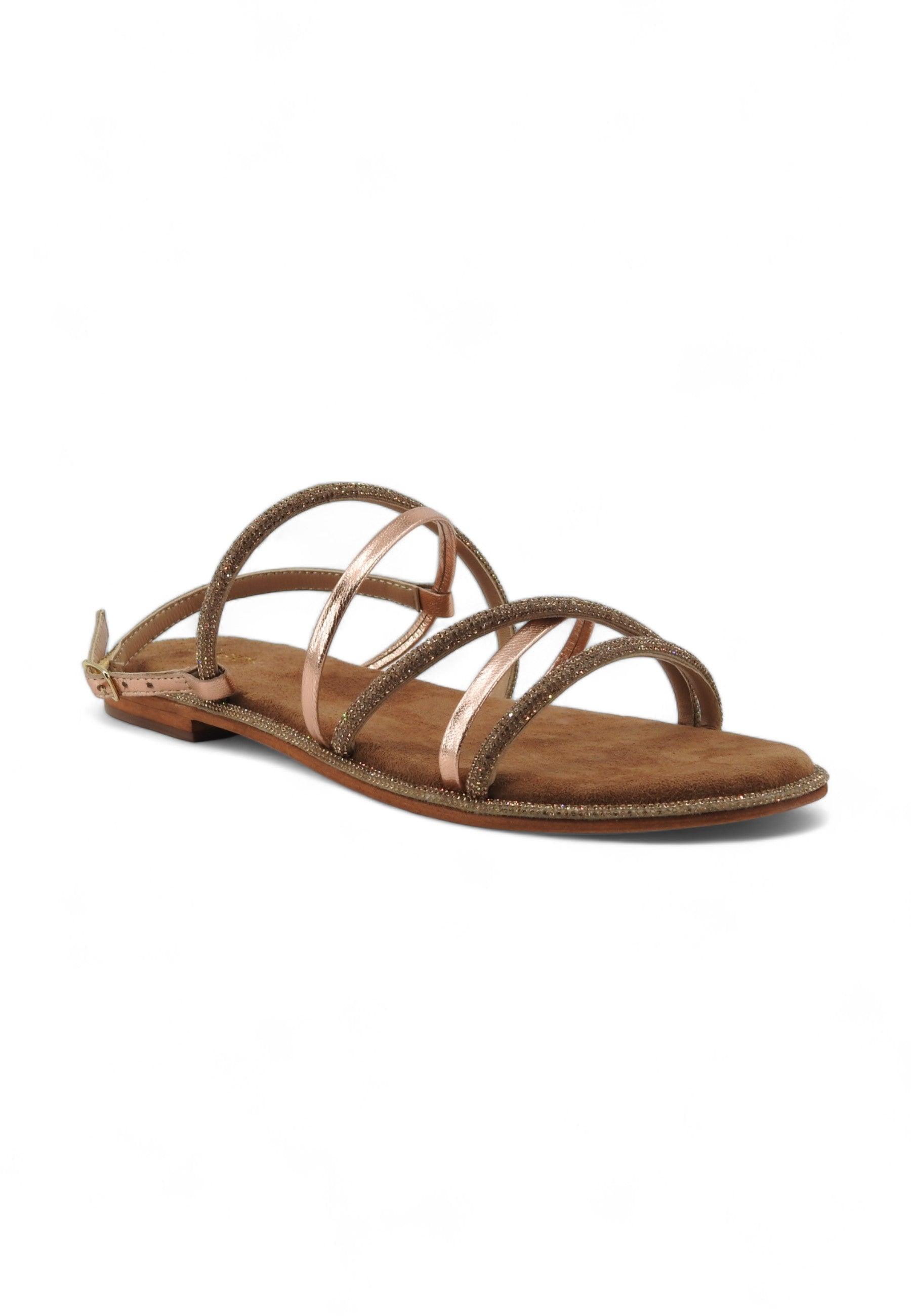 CB FUSION Sandalo Donna Pink Gold CBF.R224007 - Sandrini Calzature e Abbigliamento