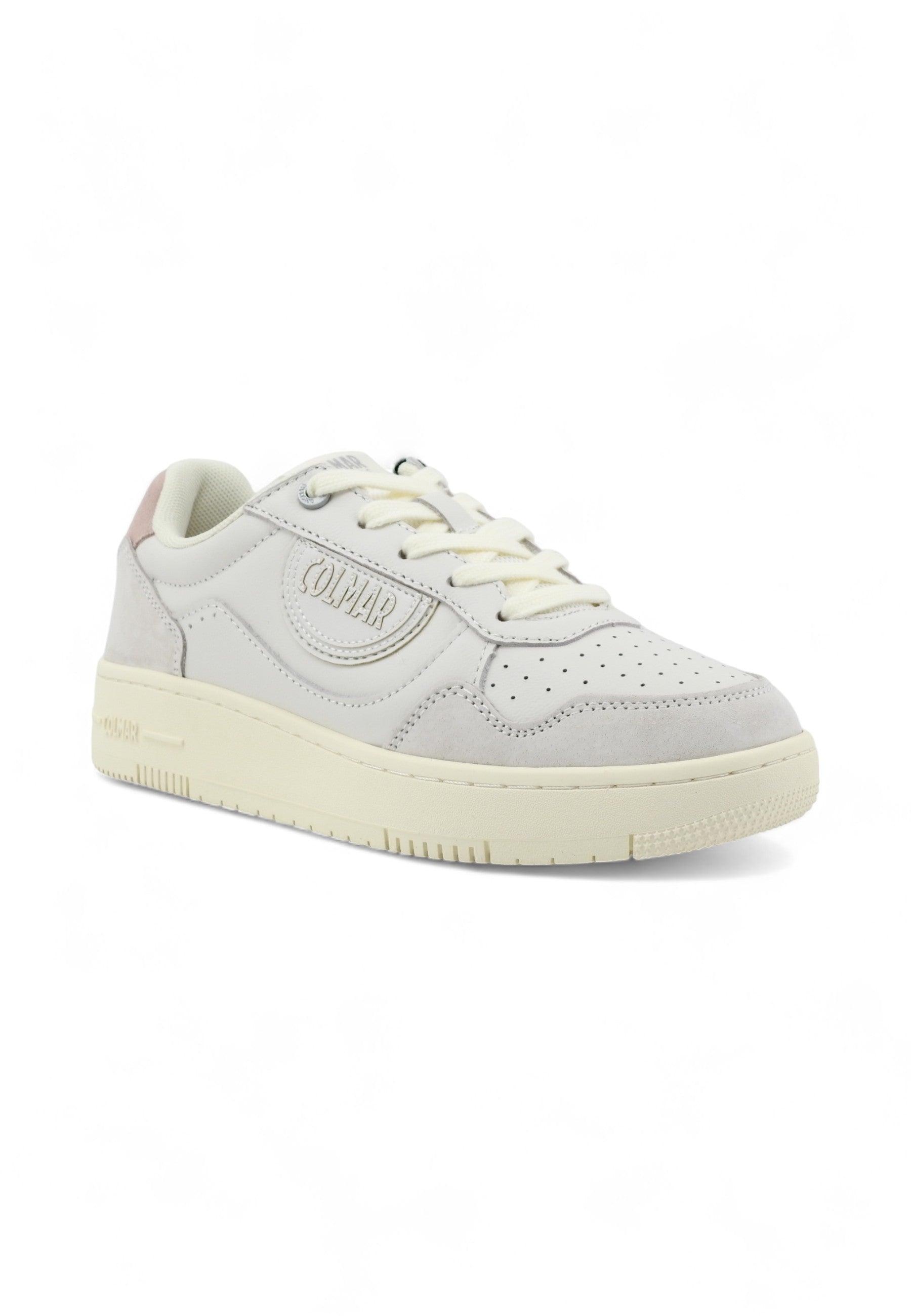 COLMAR Sneaker Donna White Rose AUSTIN LOOK - Sandrini Calzature e Abbigliamento