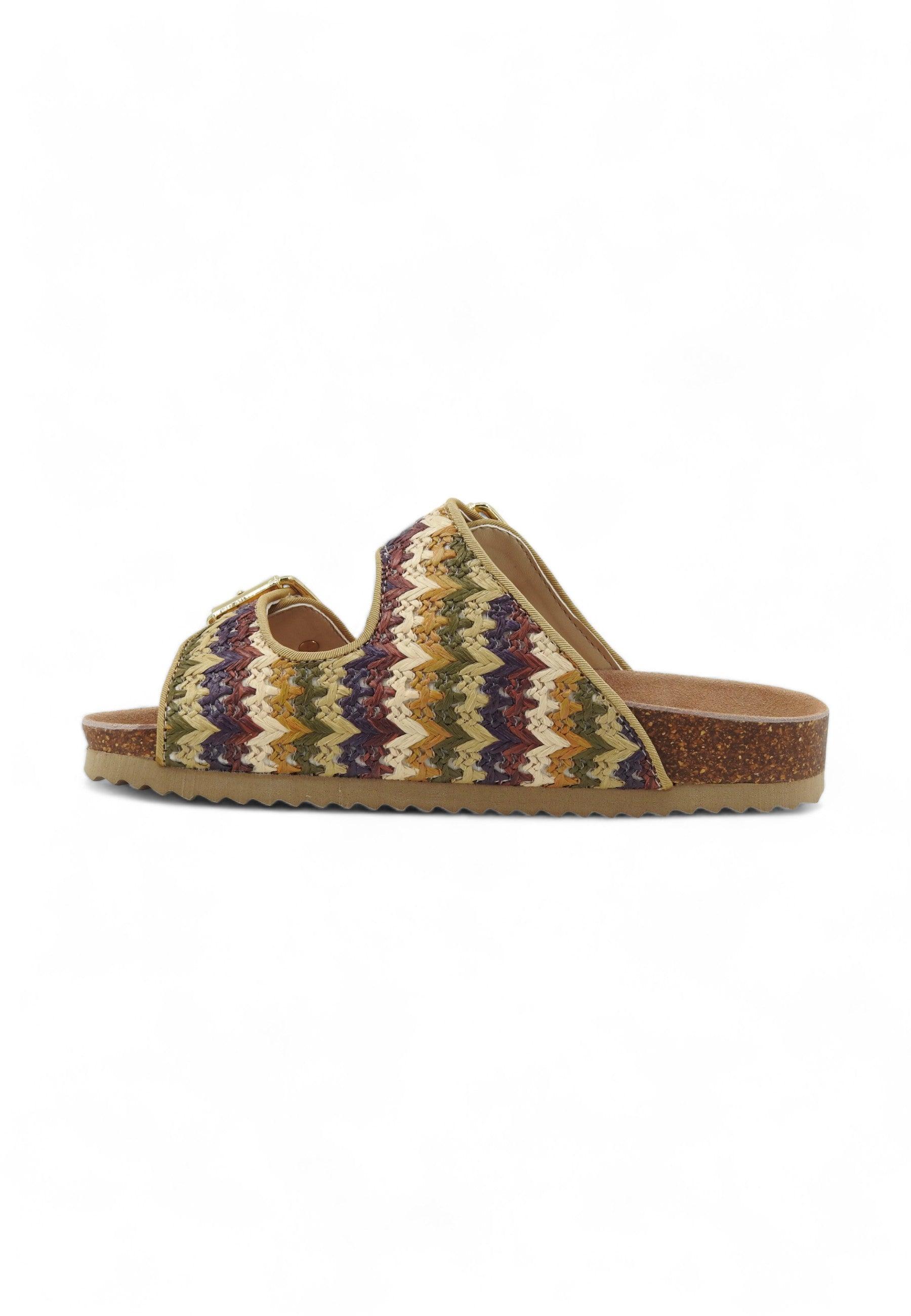 COLORS OF CALIFORNIA Ciabatta Donna Natural Fantasia HC.BIO407 - Sandrini Calzature e Abbigliamento