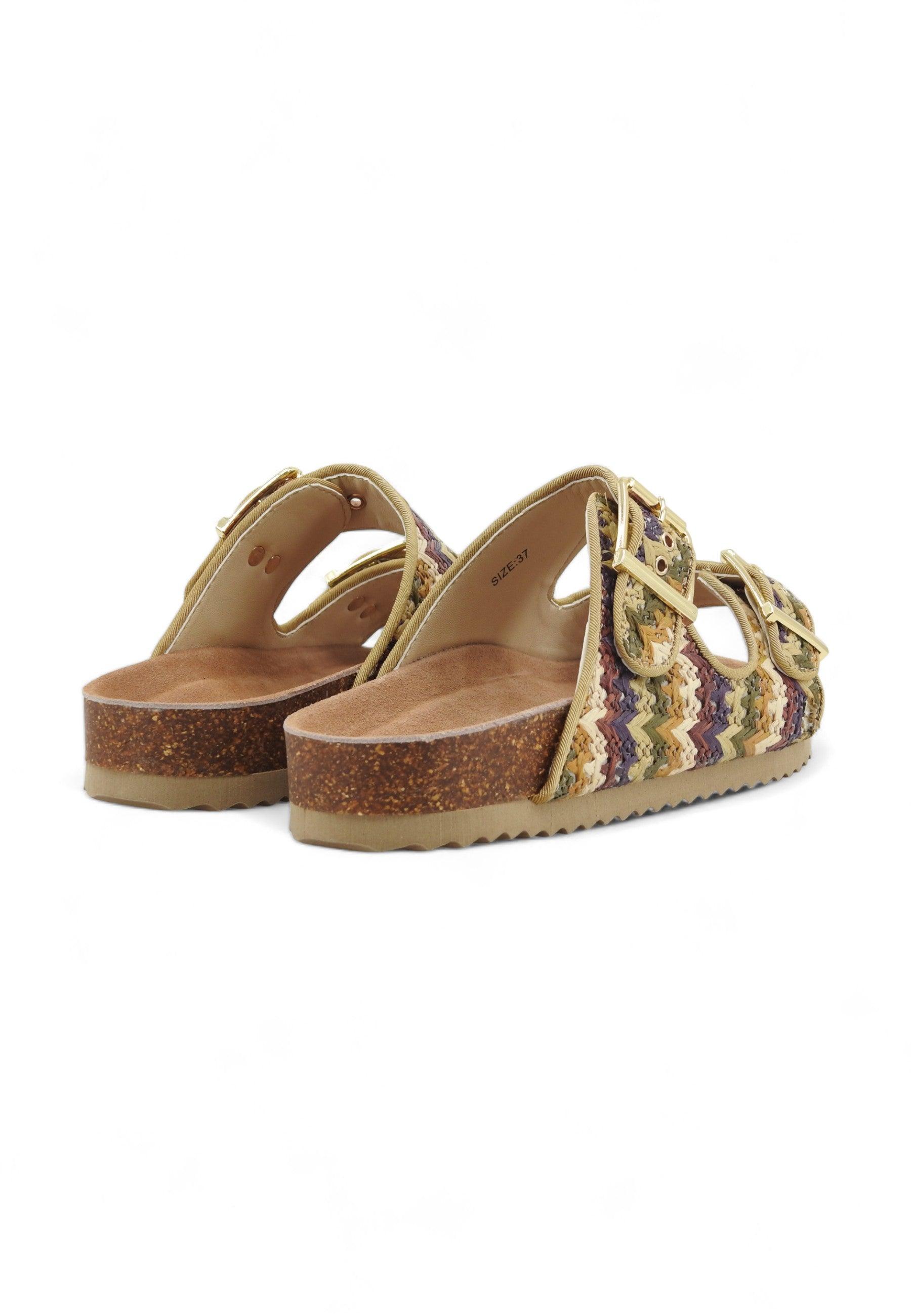 COLORS OF CALIFORNIA Ciabatta Donna Natural Fantasia HC.BIO407 - Sandrini Calzature e Abbigliamento