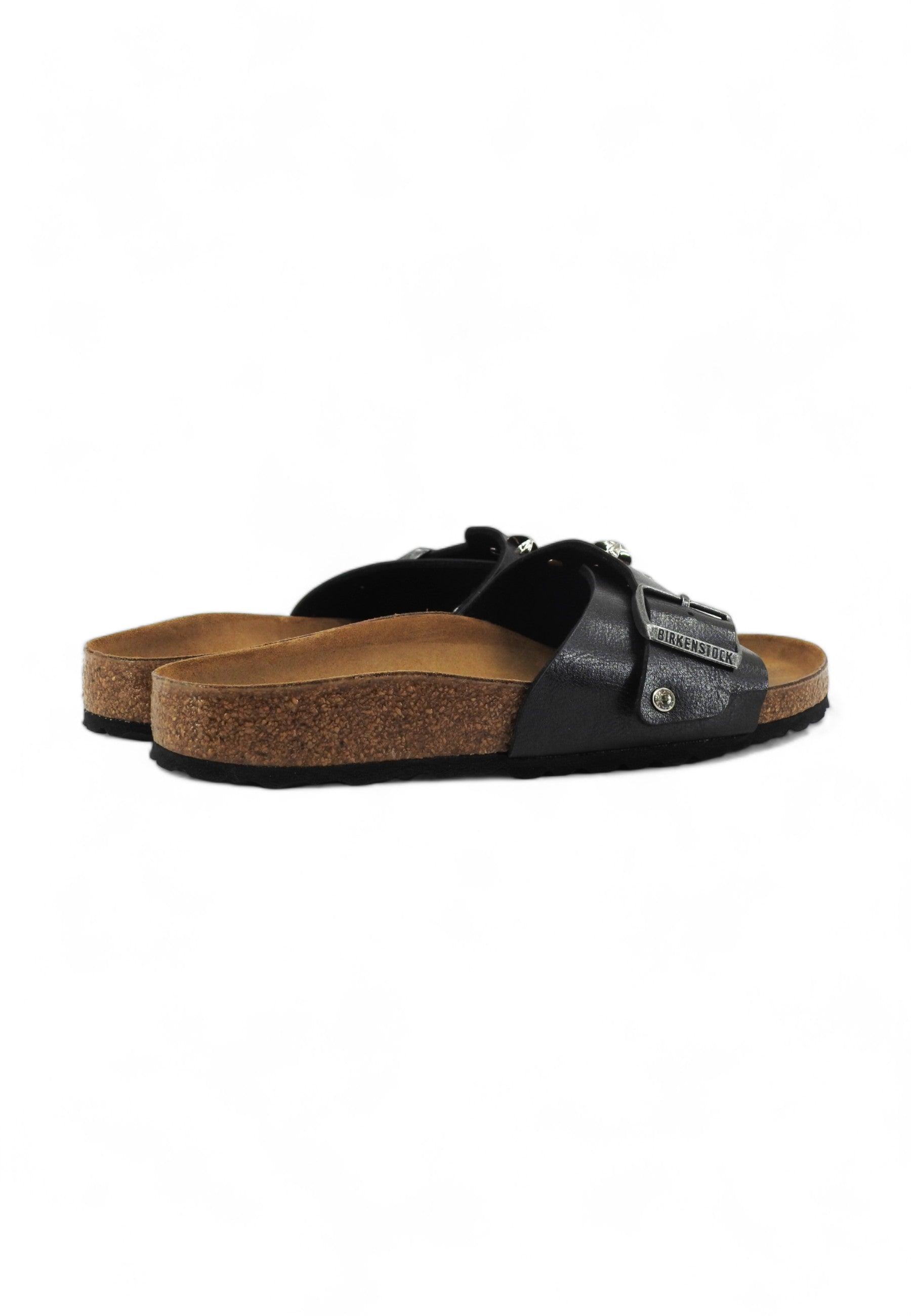 CUSTOM / BIRKENSTOCK Ciabatta Borchie Black 1026617 - Sandrini Calzature e Abbigliamento