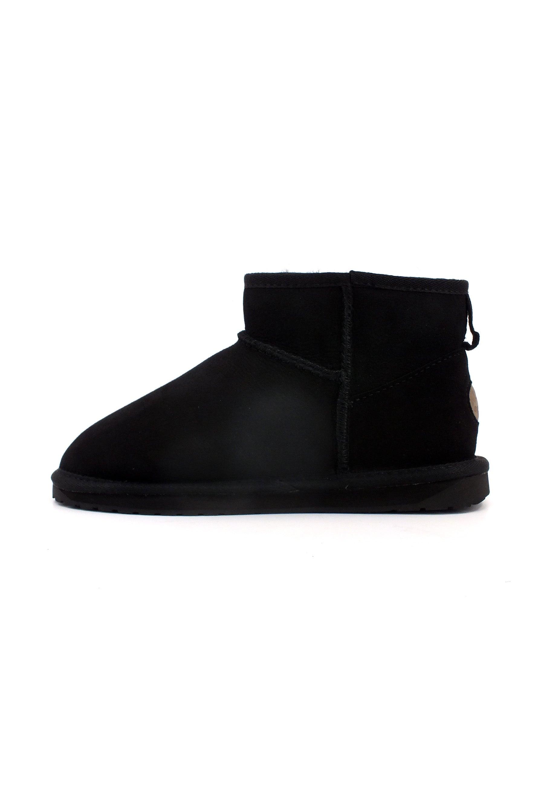 EMU Stinger Micro Stivaletto Pelo Donna Black W10937 - Sandrini Calzature e Abbigliamento