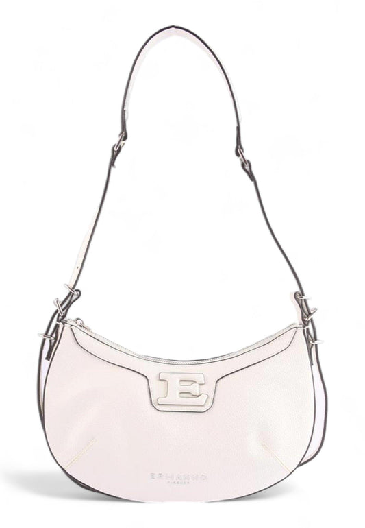 ERMANNO SCERVINO Giovanna Borsa Hobo Ivory 12401659 - Sandrini Calzature e Abbigliamento