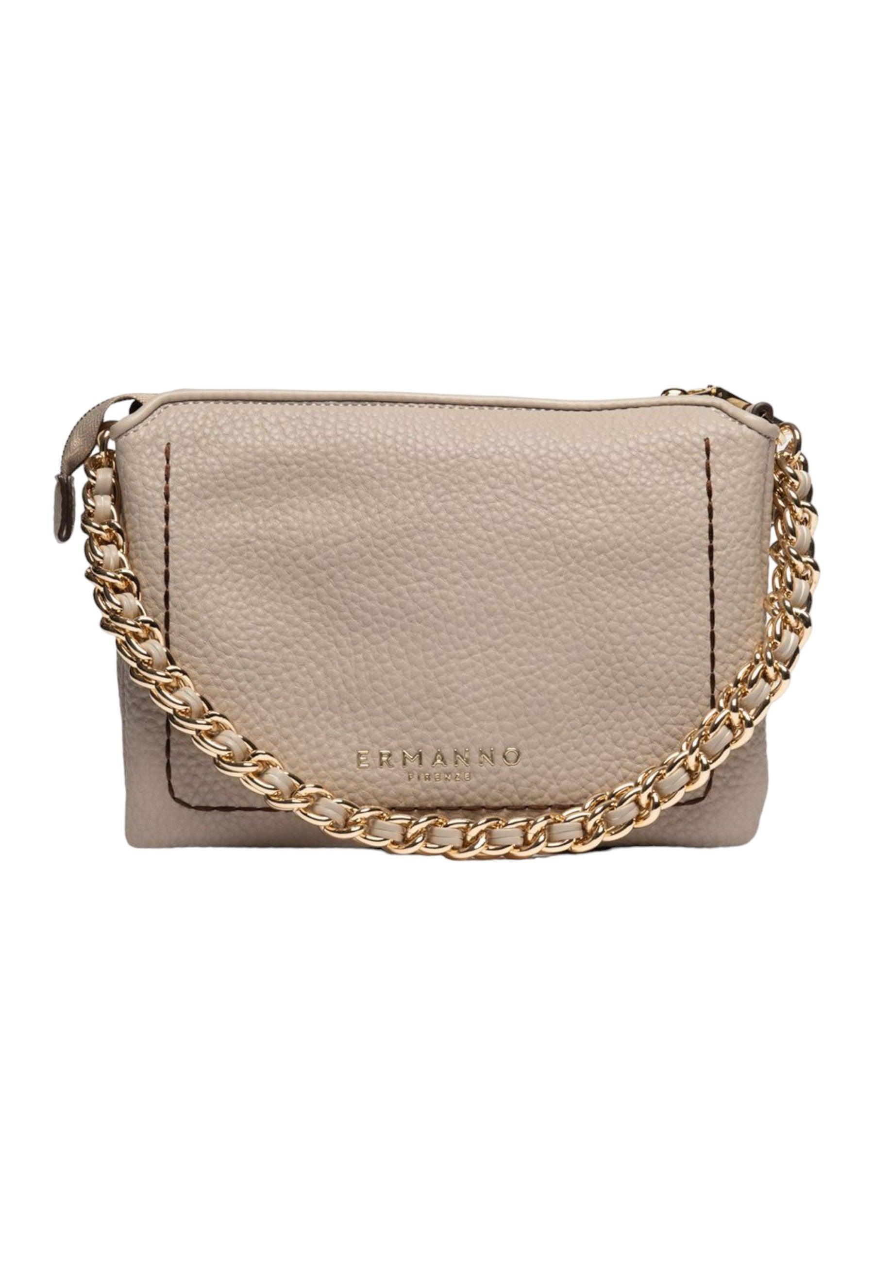 ERMANNO SCERVINO Soft Eba 24 Borsa Donna Sand Beige 12401655 - Sandrini Calzature e Abbigliamento