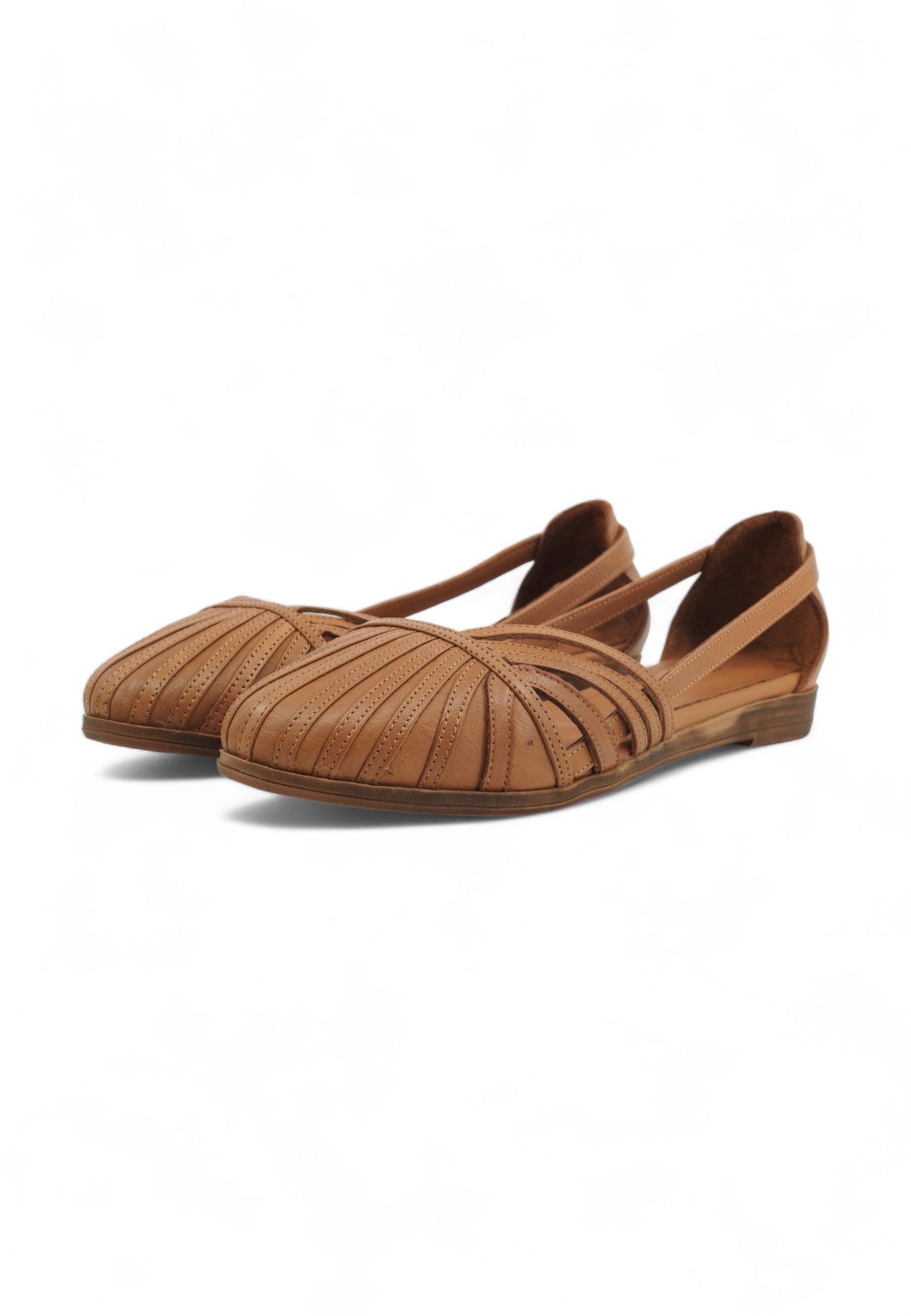 FRAU Feather Sandalo Donna Caramel Marrone 03B485 - Sandrini Calzature e Abbigliamento