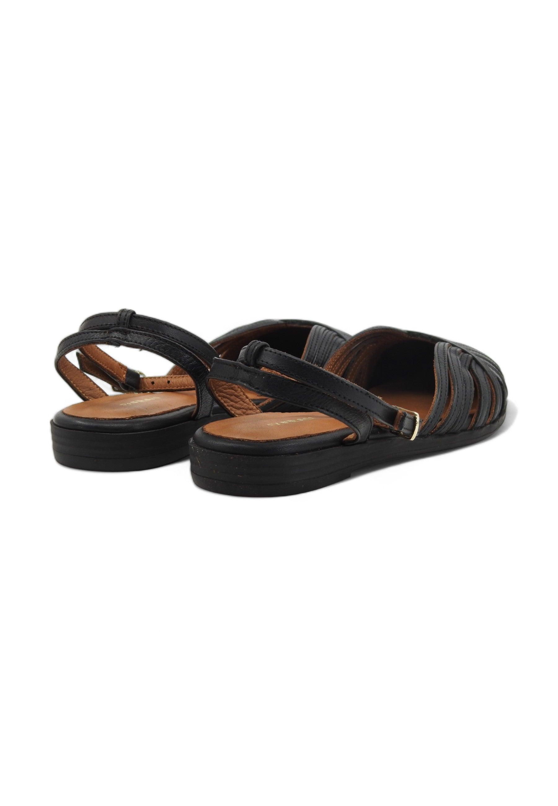 FRAU Feather Sandalo Donna Nero 03B385 - Sandrini Calzature e Abbigliamento