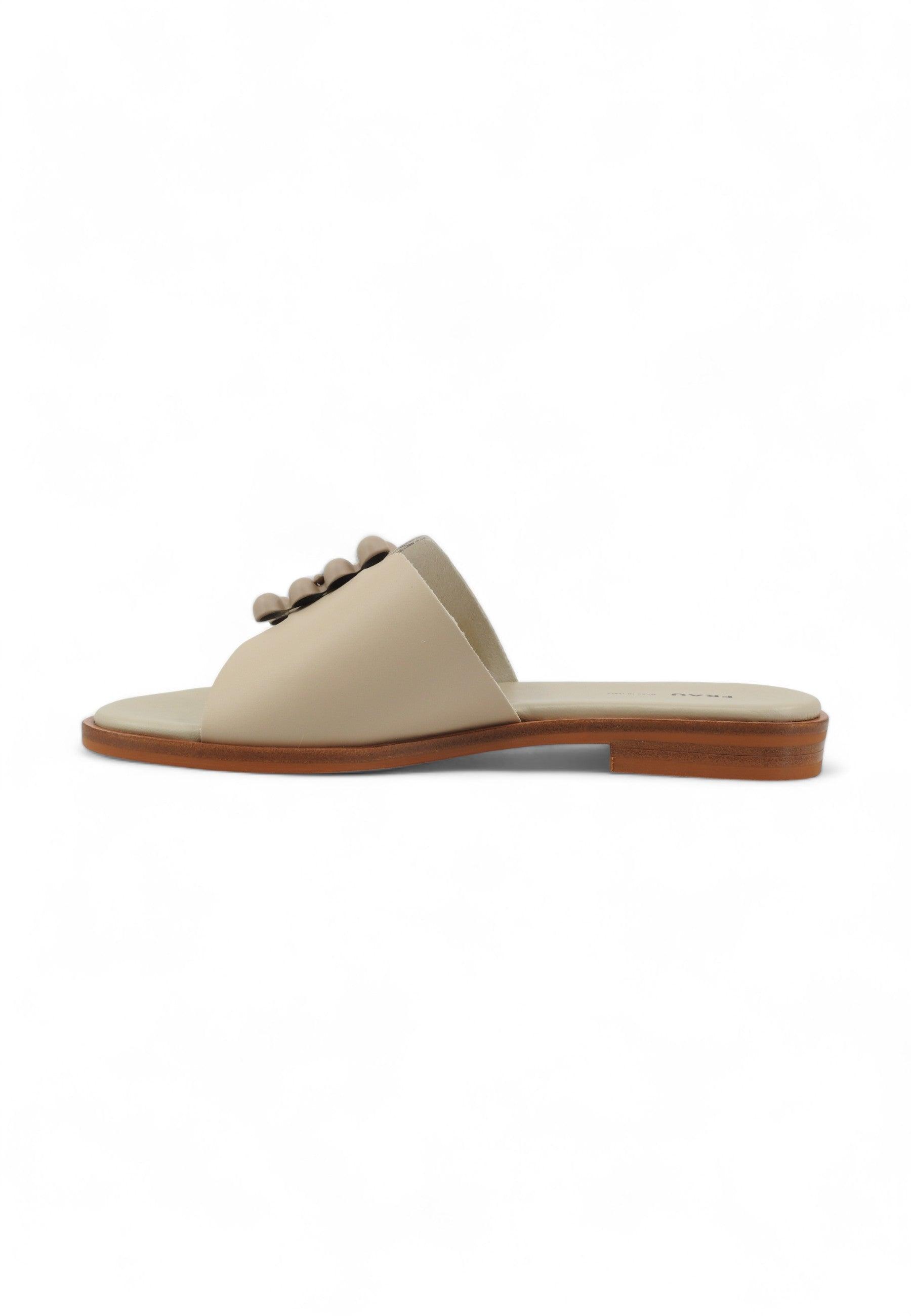 FRAU London Ciabatta Donna Oyster Beige 85M795 - Sandrini Calzature e Abbigliamento