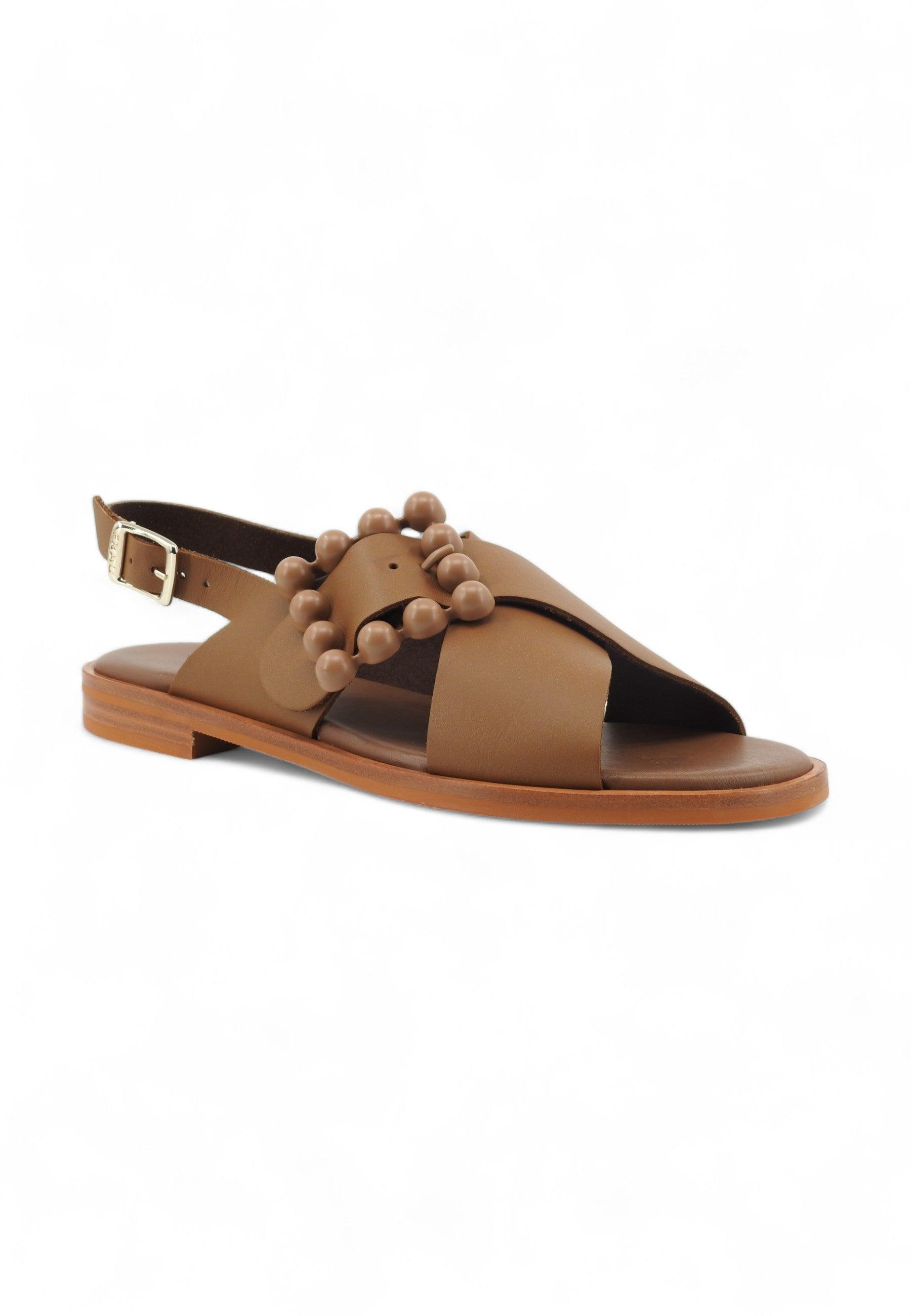 FRAU London Sandalo Donna Mou Marrone 85M9109 - Sandrini Calzature e Abbigliamento