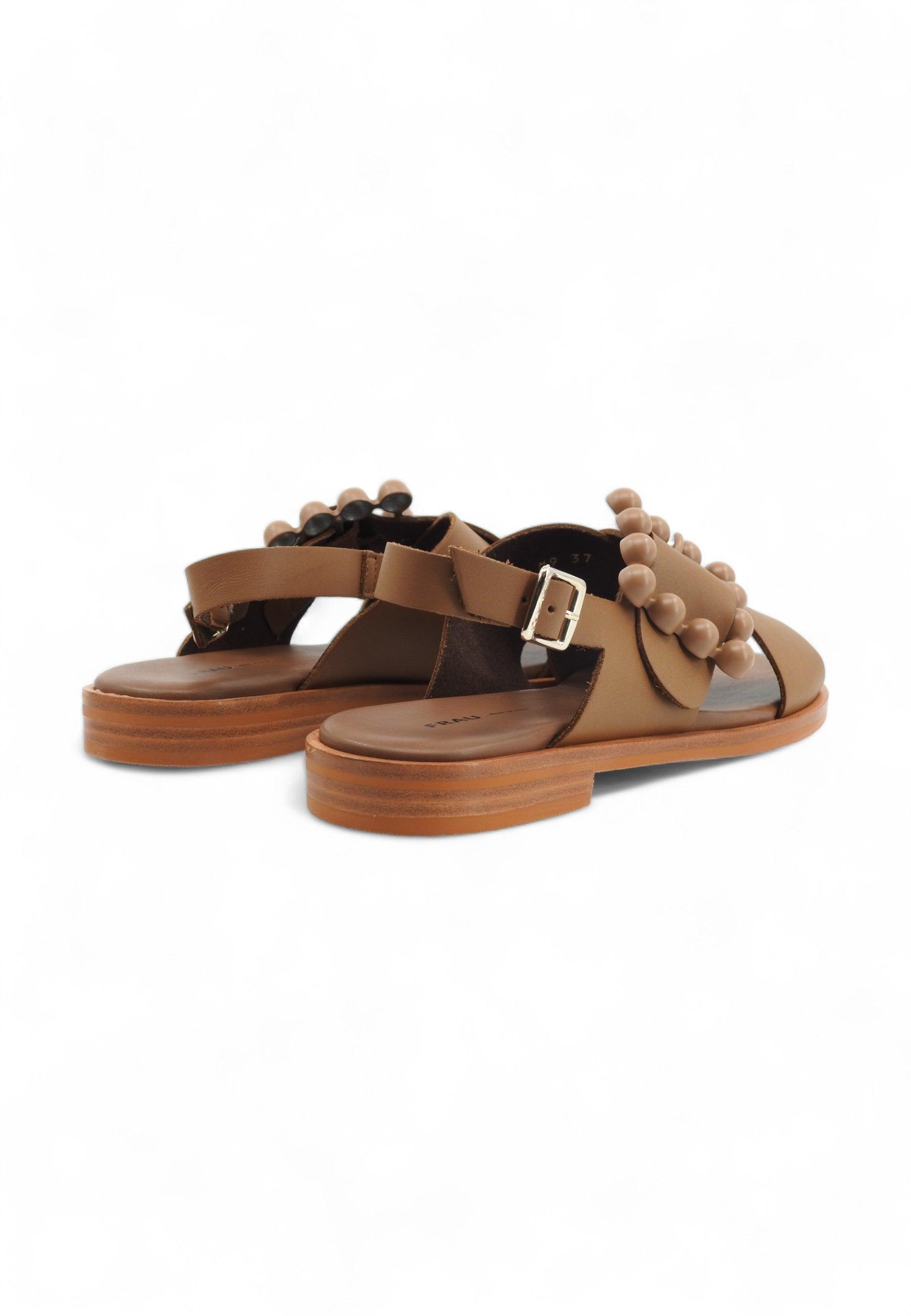 FRAU London Sandalo Donna Mou Marrone 85M9109 - Sandrini Calzature e Abbigliamento