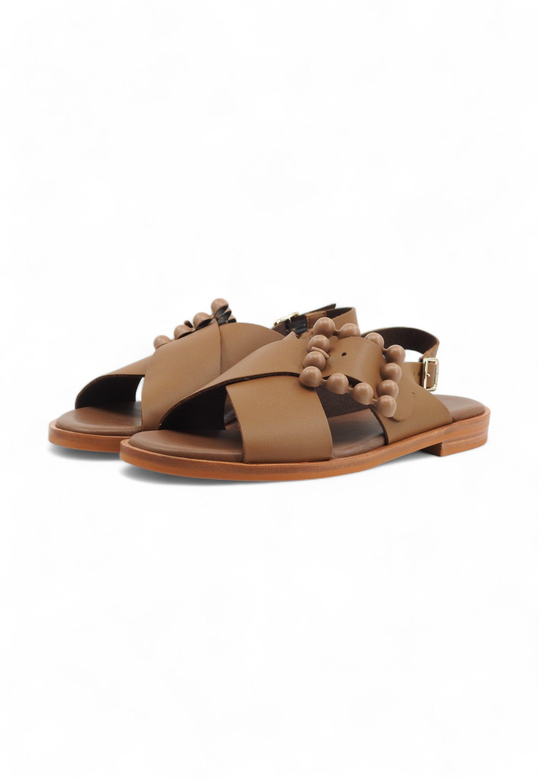 FRAU London Sandalo Donna Mou Marrone 85M9109 - Sandrini Calzature e Abbigliamento