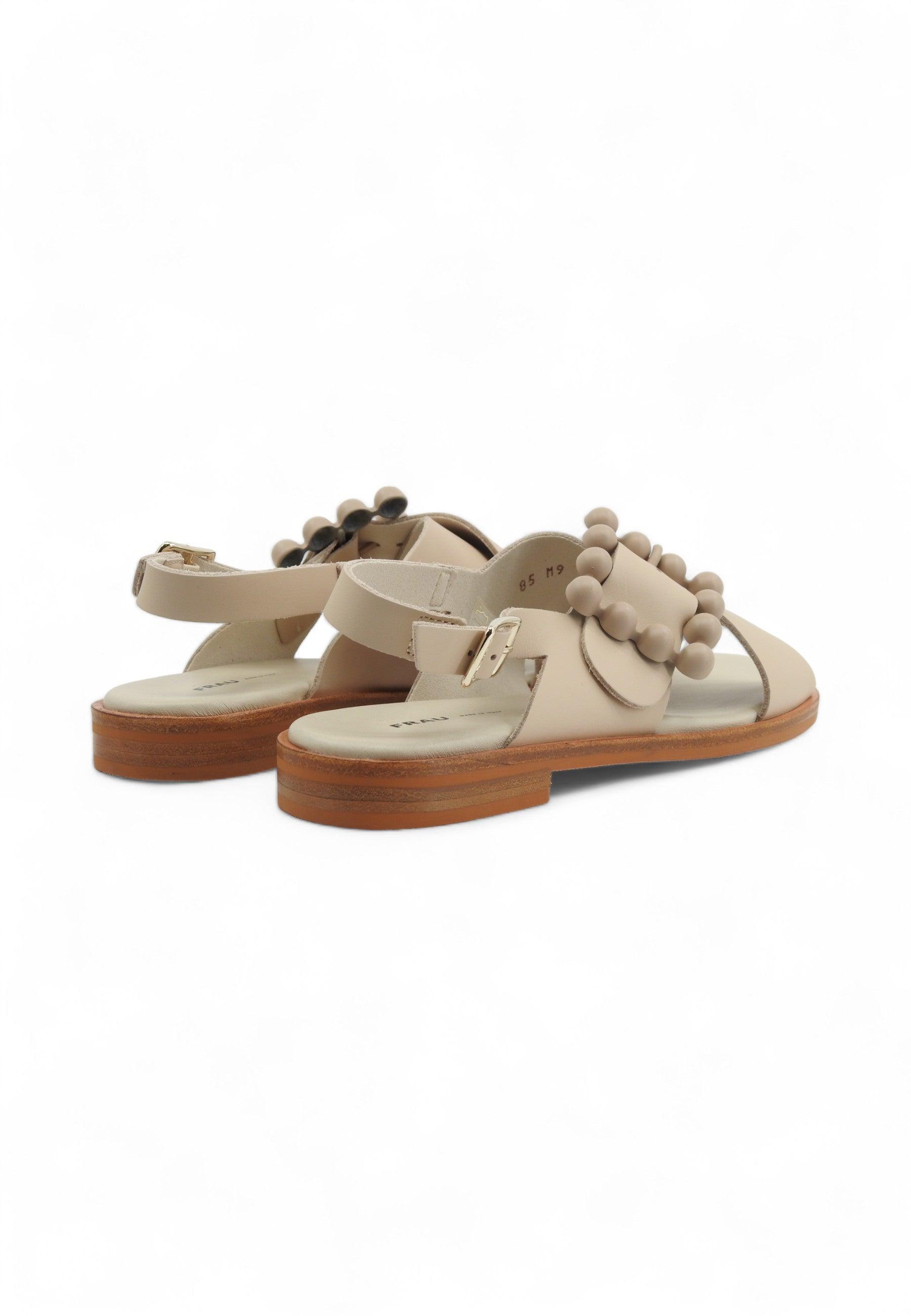 FRAU London Sandalo Donna Oyster Beige 85M9109 - Sandrini Calzature e Abbigliamento