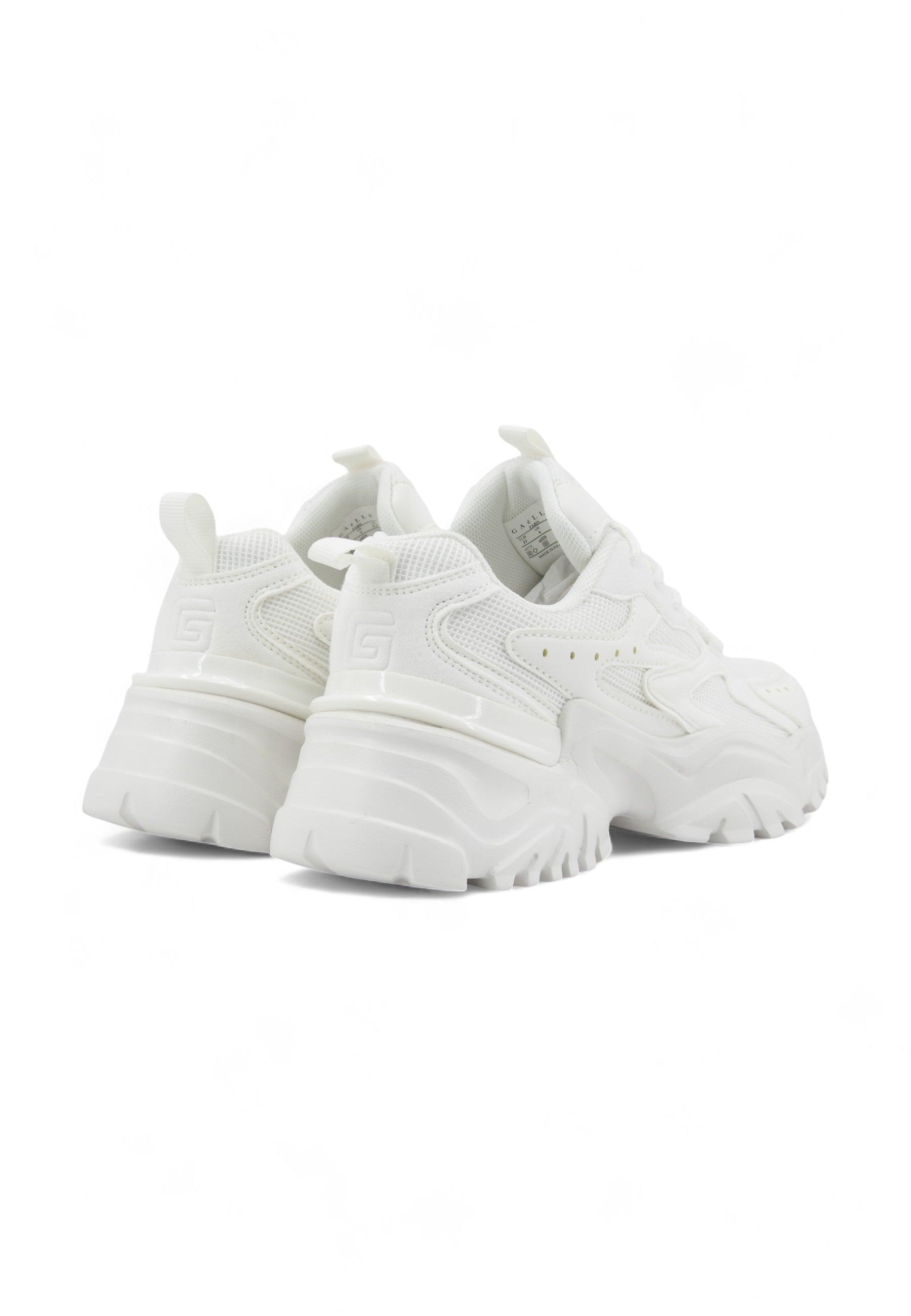 GAELLE Sneaker Donna Bianco GACAW00024 - Sandrini Calzature e Abbigliamento