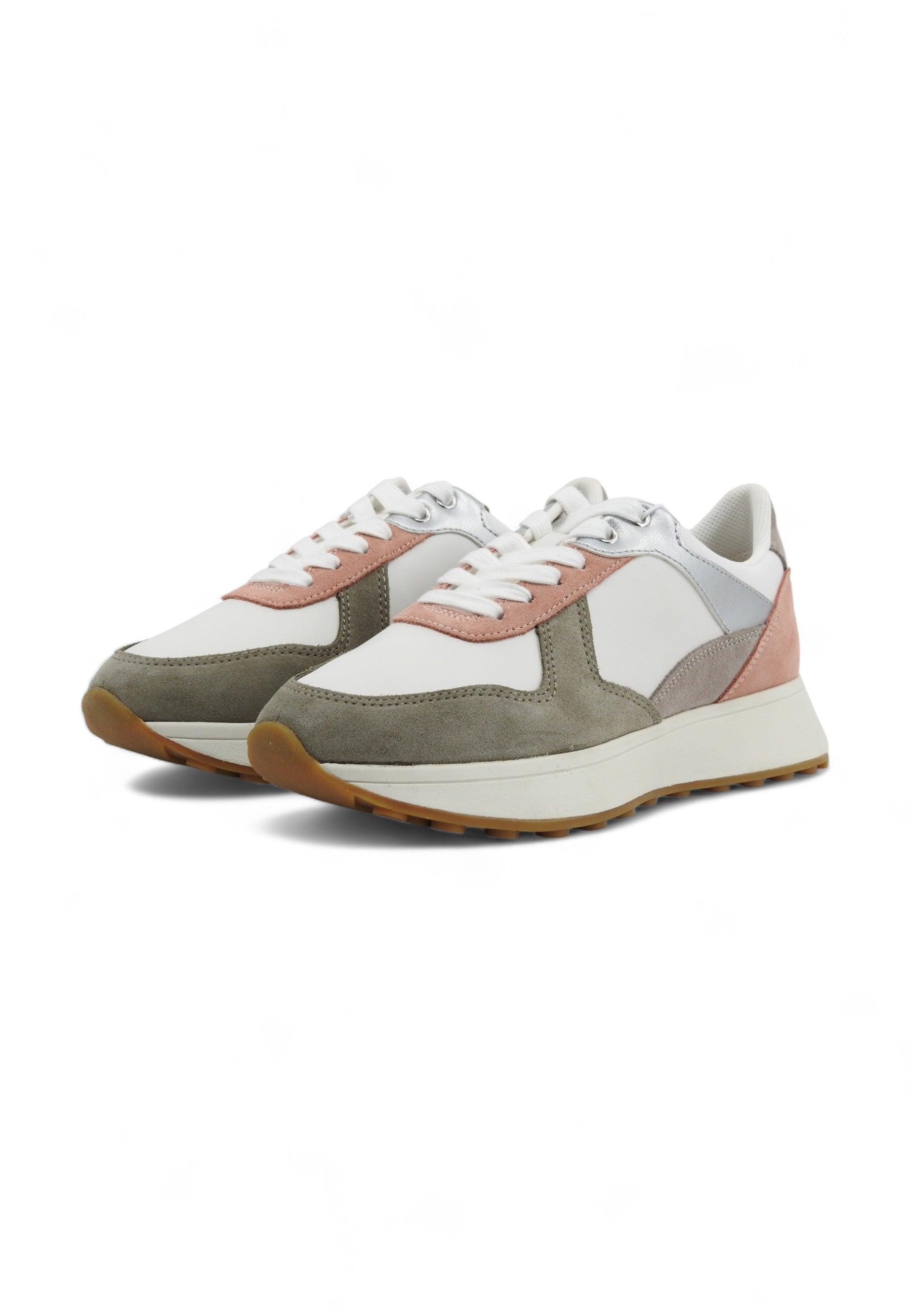 GEOX Amabel Sneaker Donna Skin White D45MDA02285C5Q1Z - Sandrini Calzature e Abbigliamento