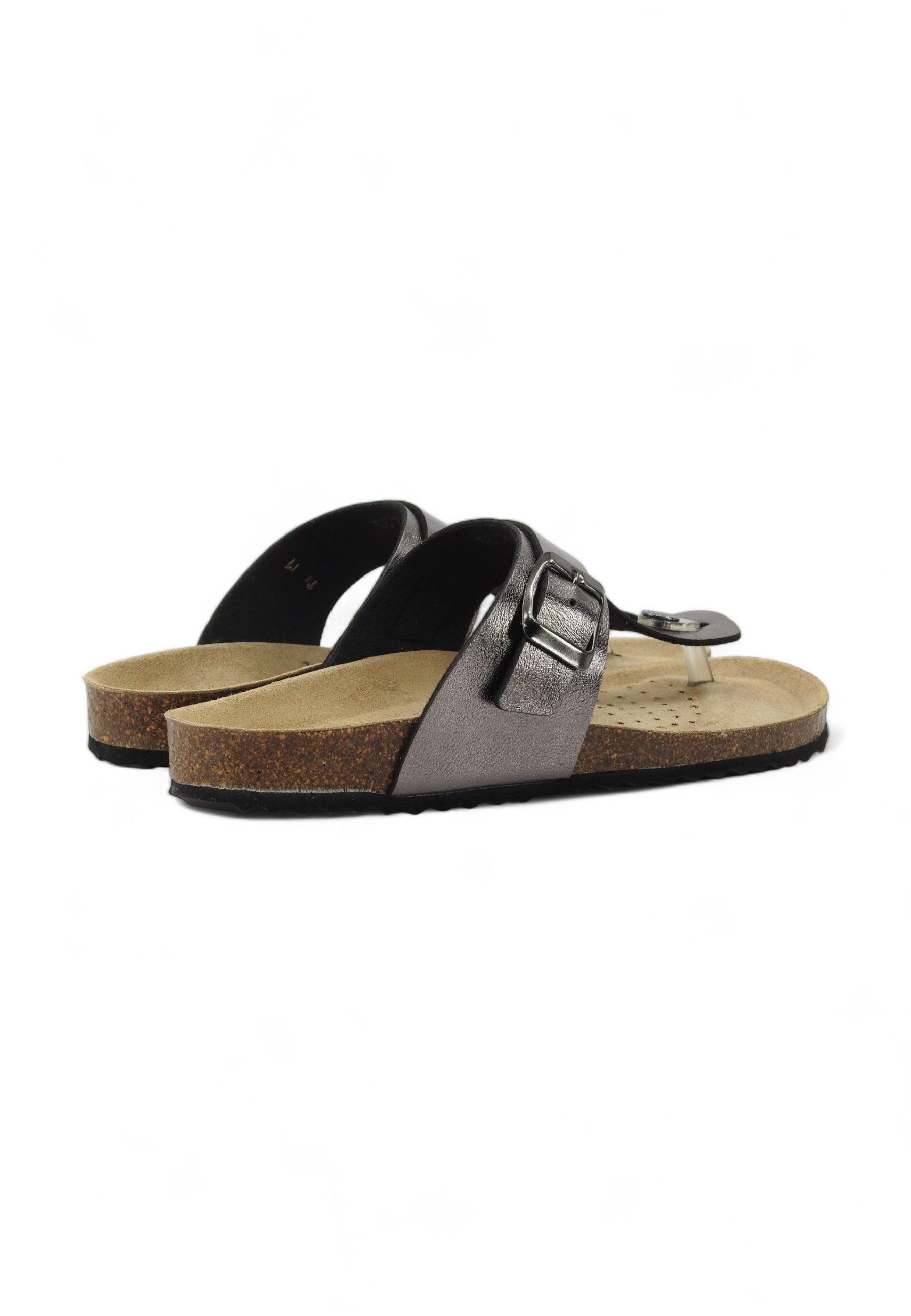 GEOX Brionia Ciabatta Infradito Donna Gun D35LSK000BNC1357 - Sandrini Calzature e Abbigliamento