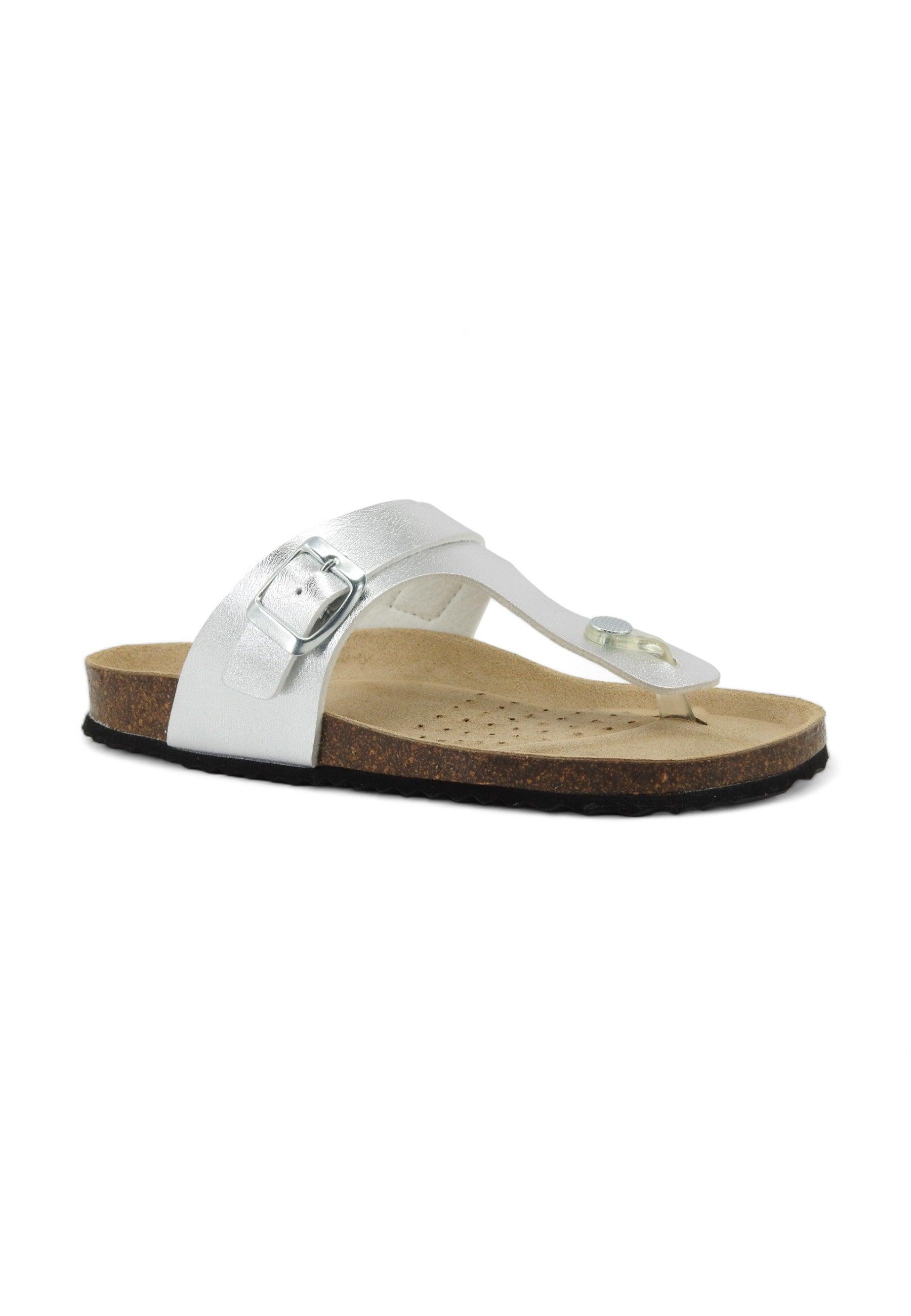 GEOX Brionia Ciabatta Infradito Donna Silver D35LSK000BNC1007 - Sandrini Calzature e Abbigliamento