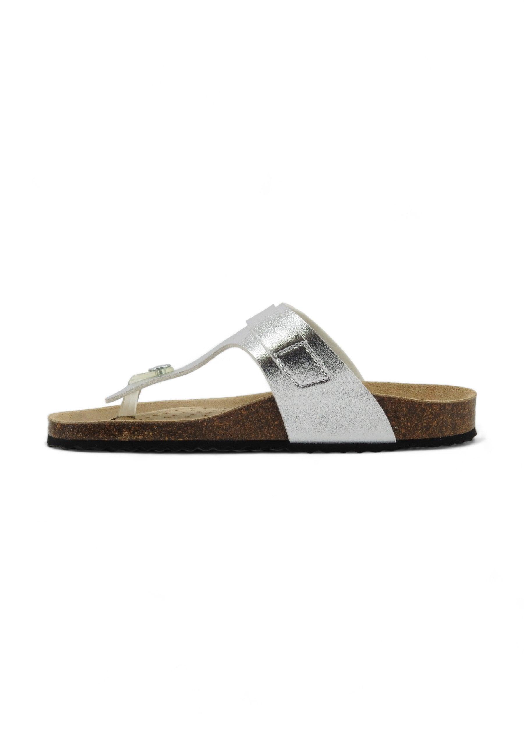 GEOX Brionia Ciabatta Infradito Donna Silver D35LSK000BNC1007 - Sandrini Calzature e Abbigliamento