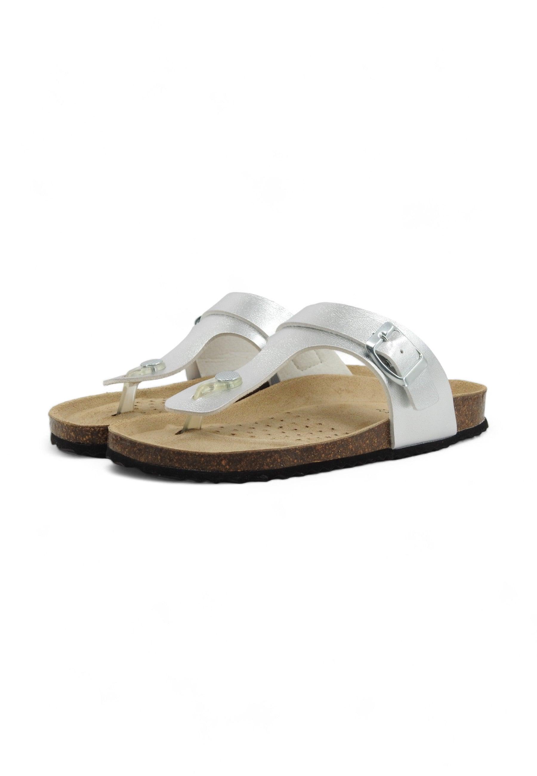 GEOX Brionia Ciabatta Infradito Donna Silver D35LSK000BNC1007 - Sandrini Calzature e Abbigliamento