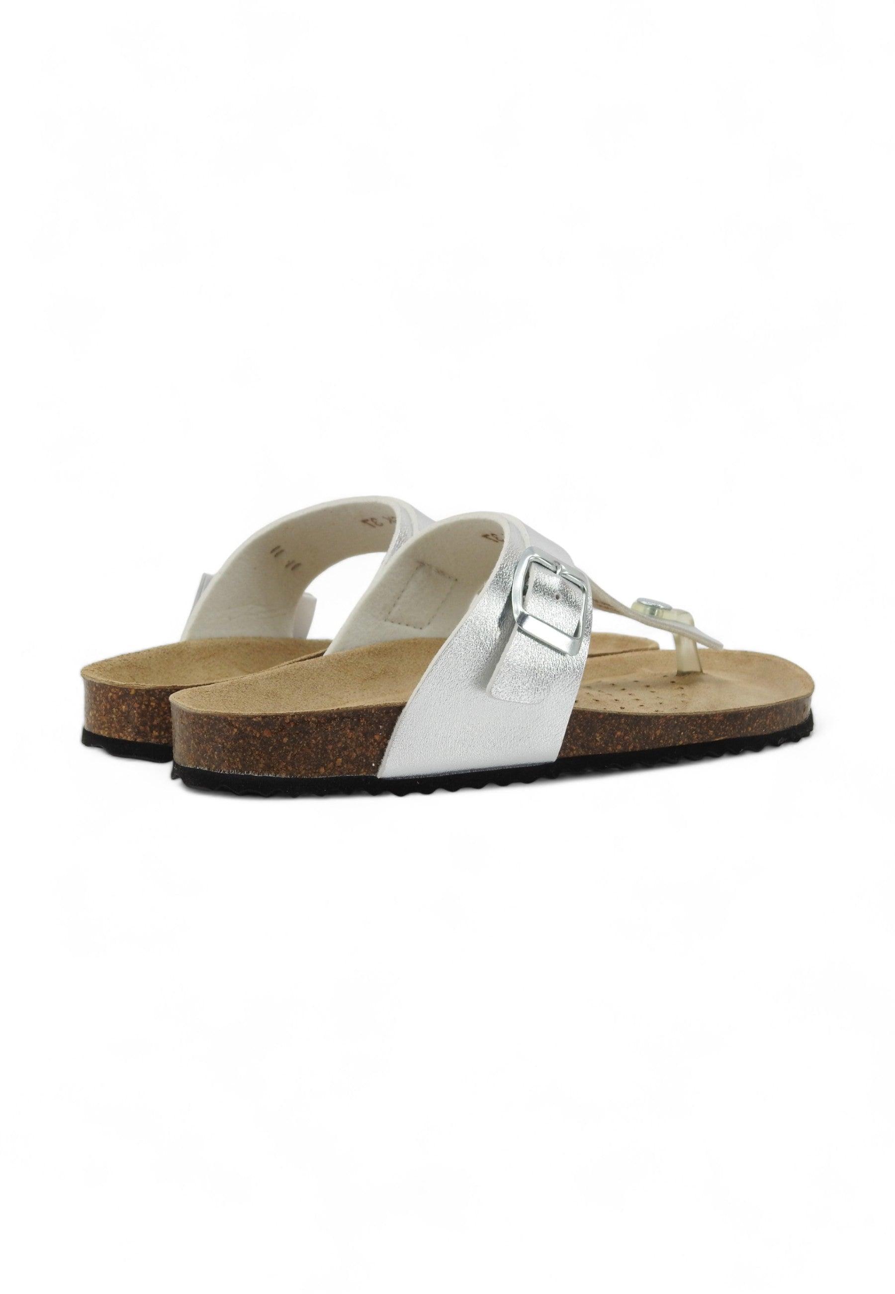 GEOX Brionia Ciabatta Infradito Donna Silver D35LSK000BNC1007 - Sandrini Calzature e Abbigliamento