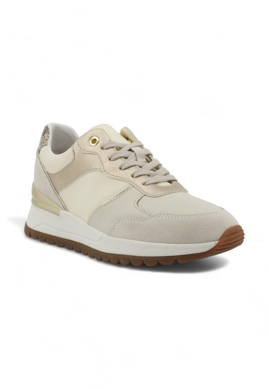 GEOX Desya Sneaker Donna Sand Beige D4500B022FUC5322 - Sandrini Calzature e Abbigliamento