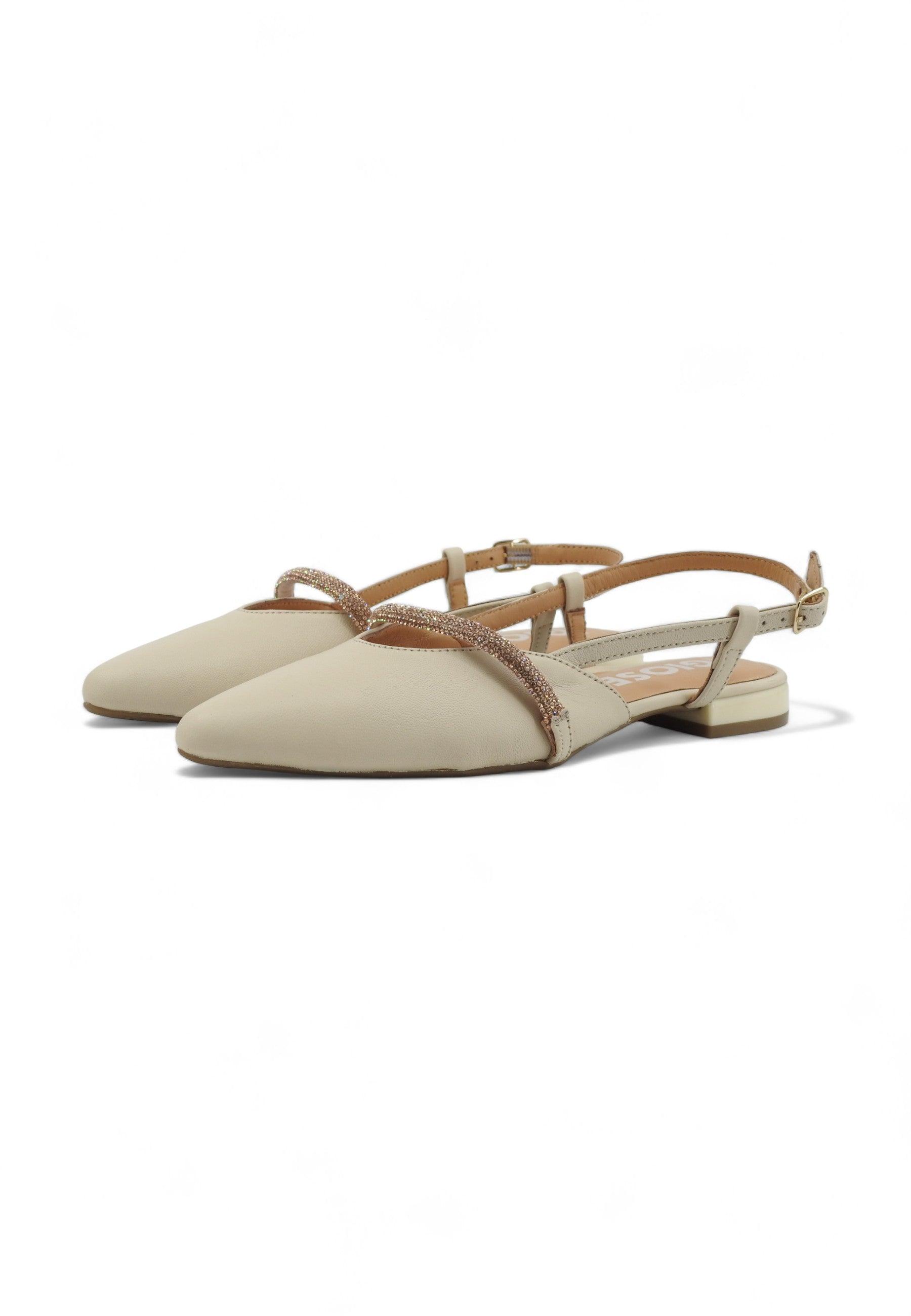 GIOSEPPO Godrano Sandalo Donna Off White 72147 - Sandrini Calzature e Abbigliamento