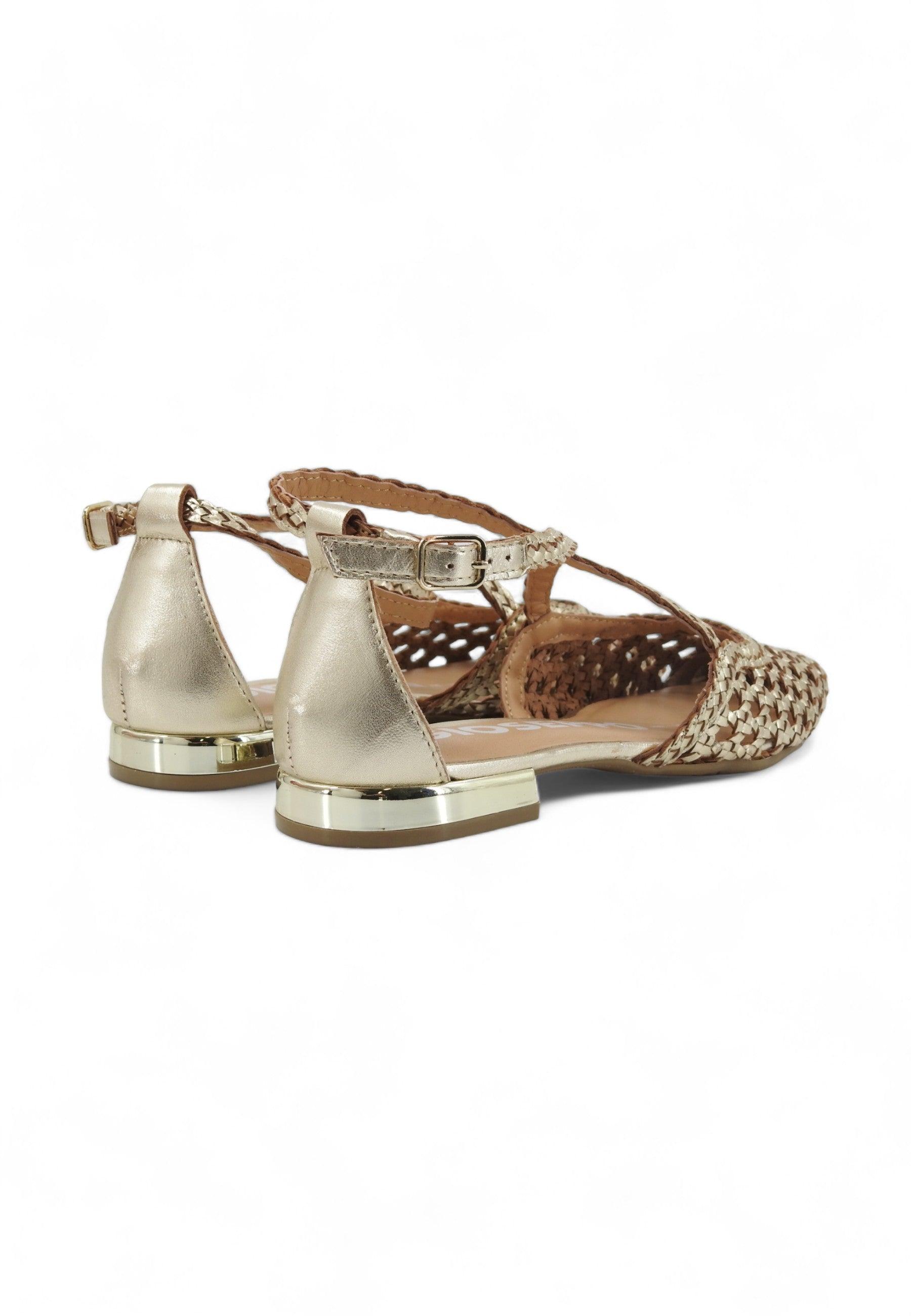 GIOSEPPO Leskovic Sandalo Donna Platinum Oro 71180 - Sandrini Calzature e Abbigliamento