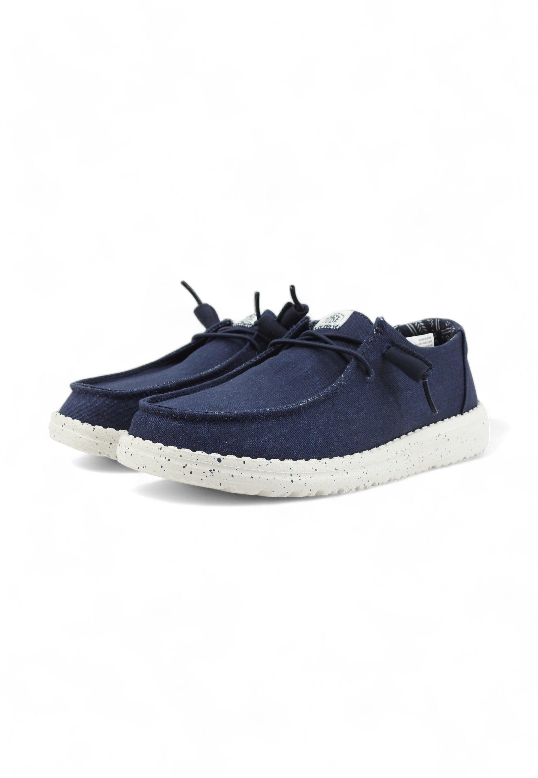 HEY DUDE Wendy Sneaker Vela Navy 40902-410 - Sandrini Calzature e Abbigliamento
