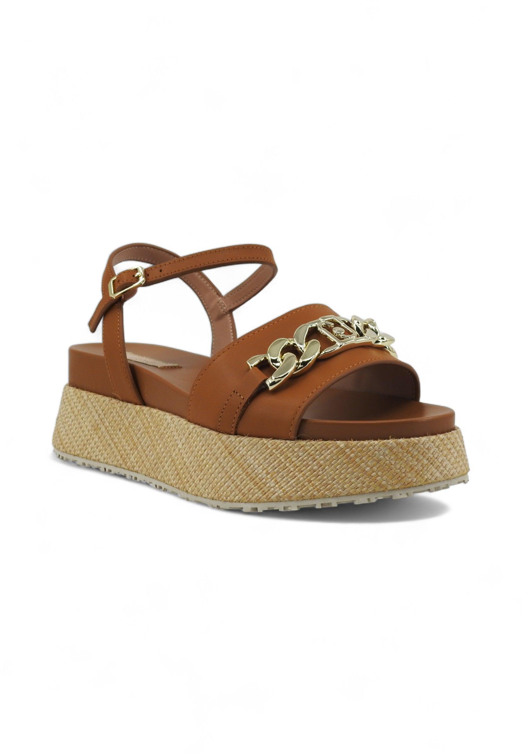 LIU JO Frida 31 Sandalo Donna Nut Marrone SA4149P0102 - Sandrini Calzature e Abbigliamento