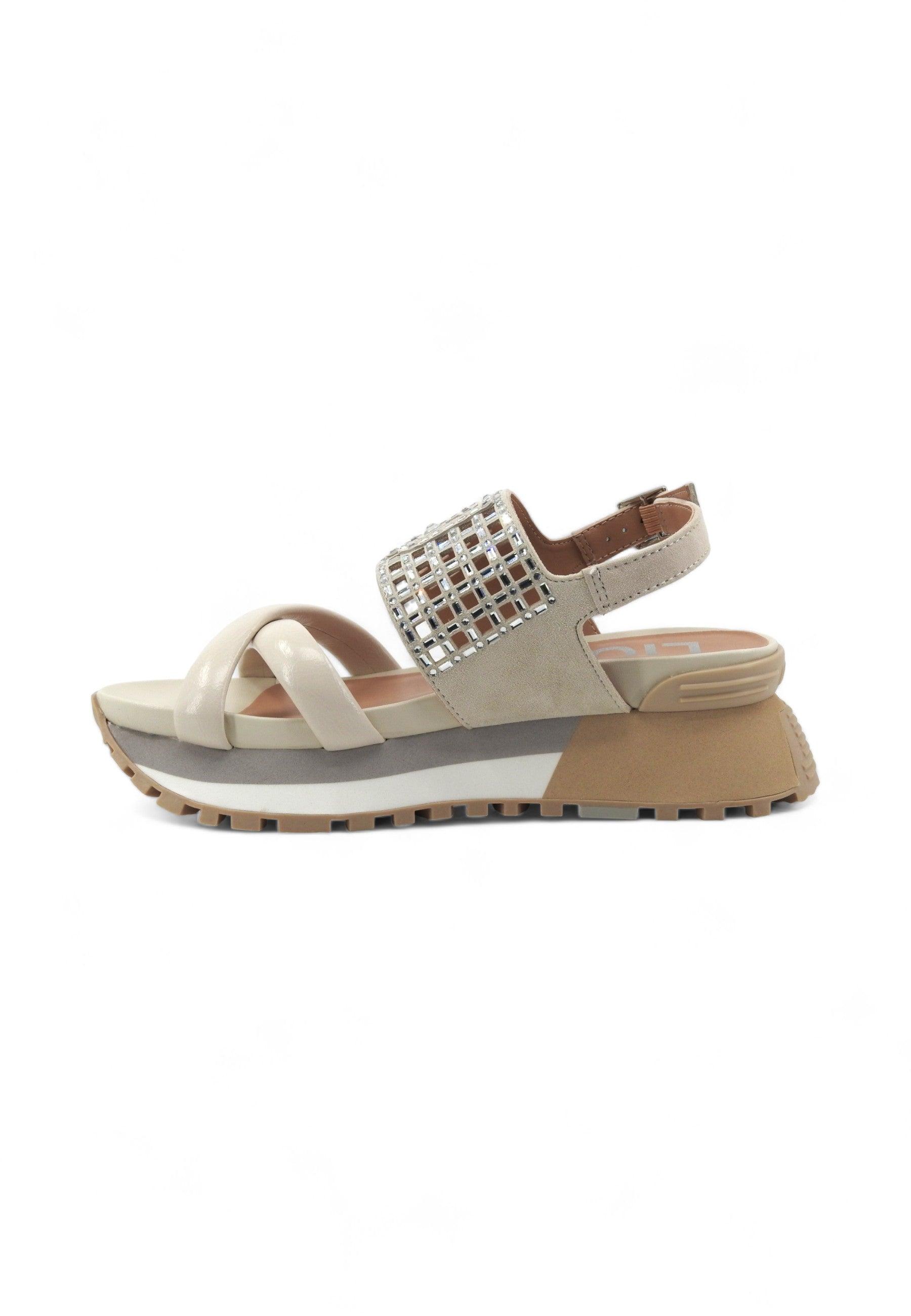 LIU JO Maxi Wonder 26 Sandalo Donna Butter Sand BA4117PX486 - Sandrini Calzature e Abbigliamento