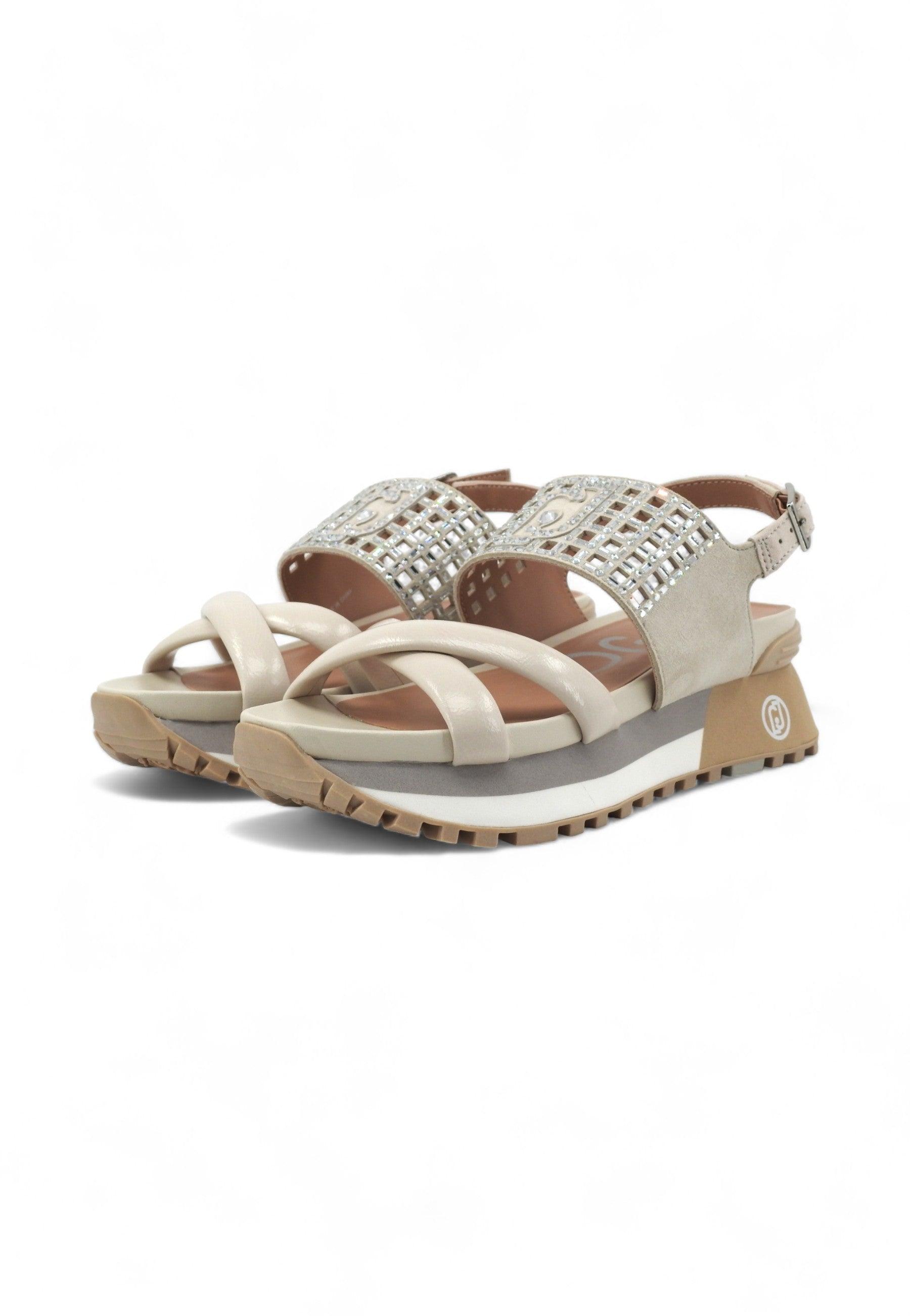 LIU JO Maxi Wonder 26 Sandalo Donna Butter Sand BA4117PX486 - Sandrini Calzature e Abbigliamento