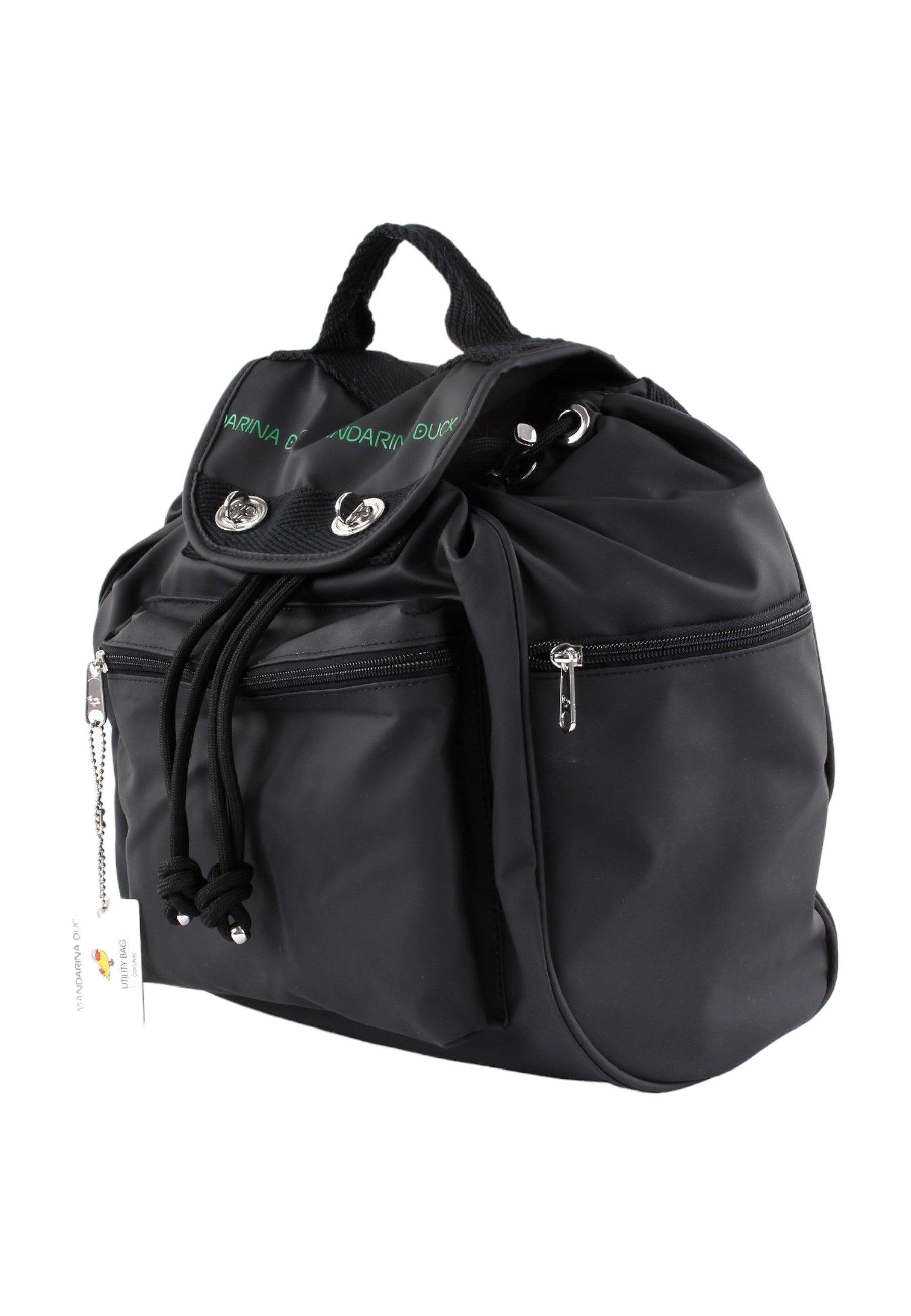 MANDARINA DUCK Zaino Donna Black P10UQT01651 - Sandrini Calzature e Abbigliamento