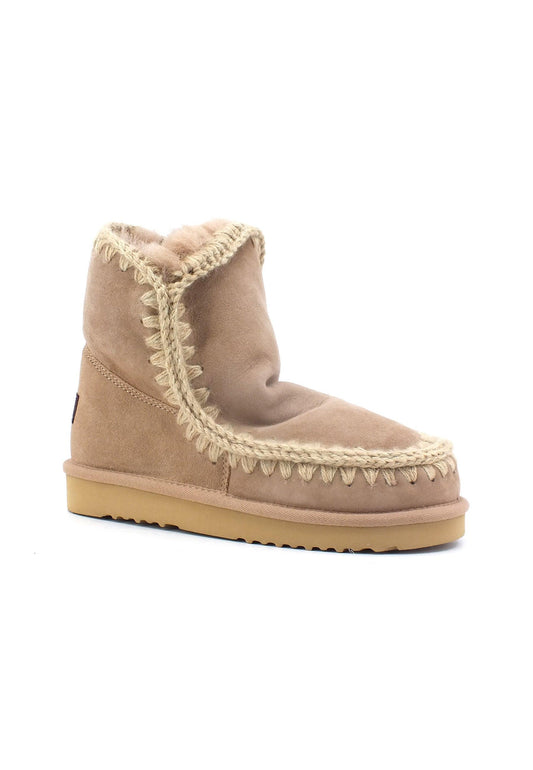 MOU Eskimo Stivaletto Pelo Donna Camel MU.FW101001A - Sandrini Calzature e Abbigliamento