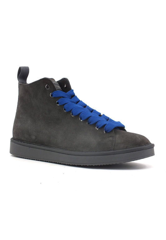 PAN CHIC Stivaletto Uomo Anthracite Electric Blue P01M007-00342001 - Sandrini Calzature e Abbigliamento