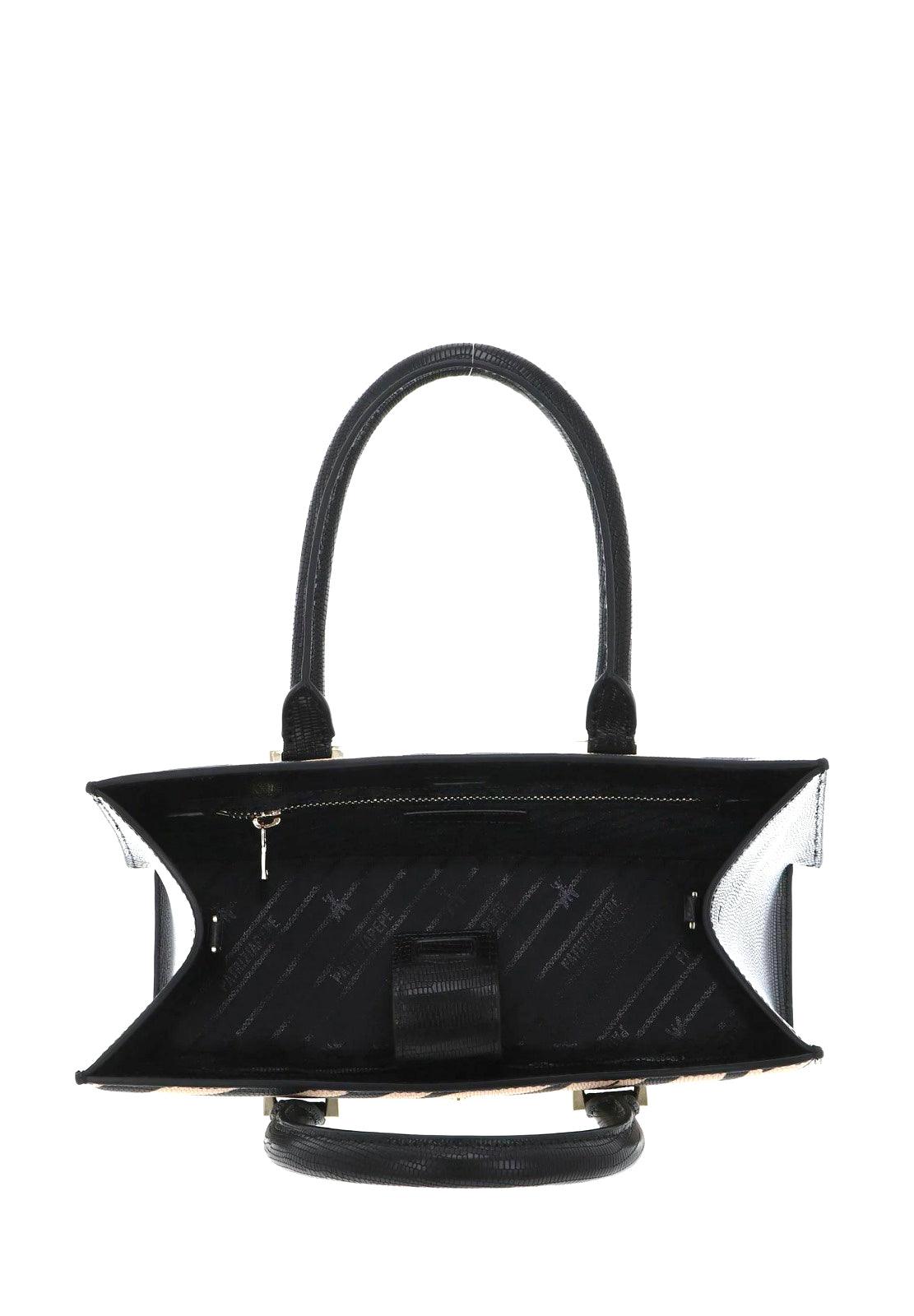 PATRIZIA PEPE Borsa Donna Fantasia Black Beige 8B0177-L098 - Sandrini Calzature e Abbigliamento