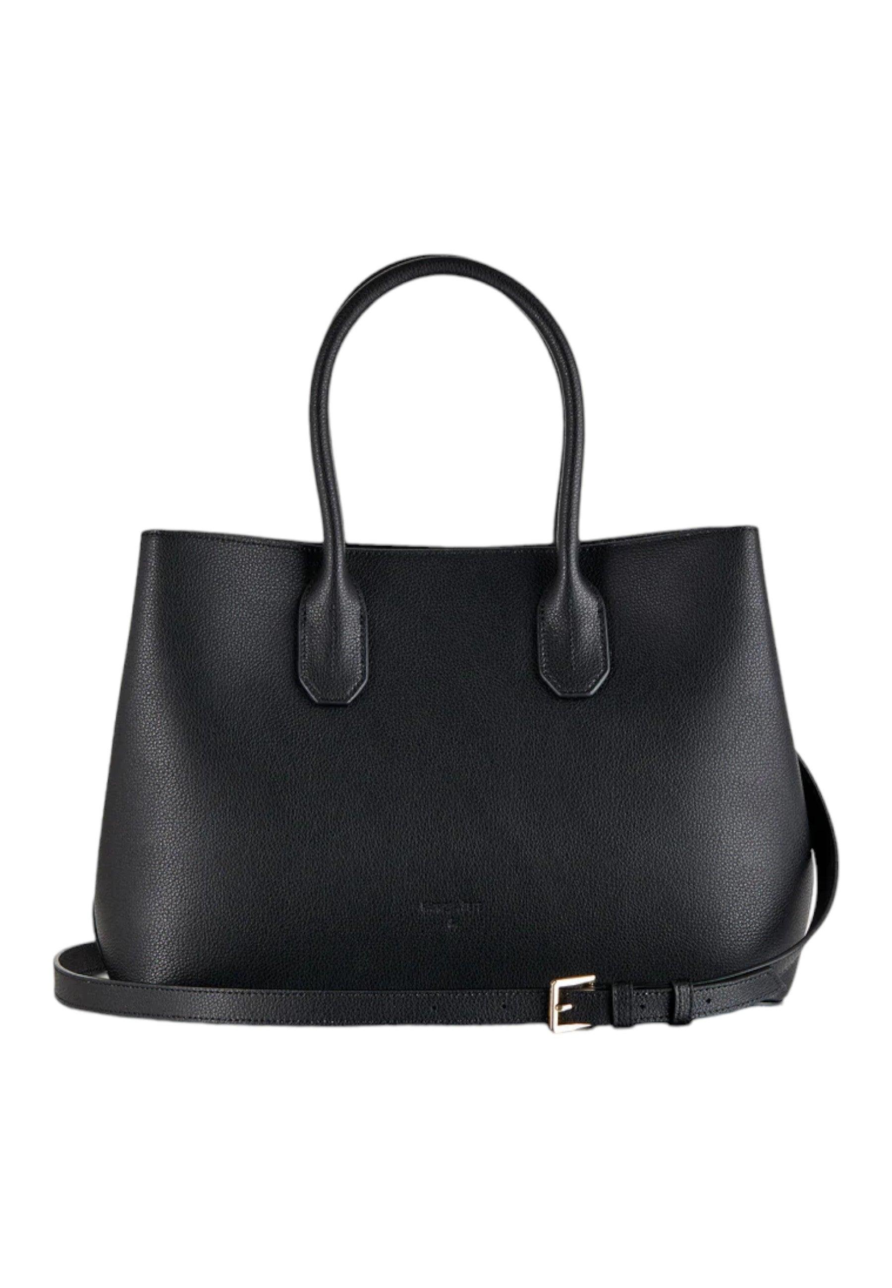 PATRIZIA PEPE Borsa Tote Large Donna Black Gold 8B0095-L001 - Sandrini Calzature e Abbigliamento