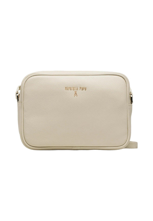 PATRIZIA PEPE Borsa Tracolla Donna Off White Beige CB8985-L001 - Sandrini Calzature e Abbigliamento