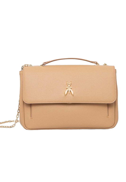 PATRIZIA PEPE Borsa Tracolla Donna Pompei Beige 8B100-L001 - Sandrini Calzature e Abbigliamento