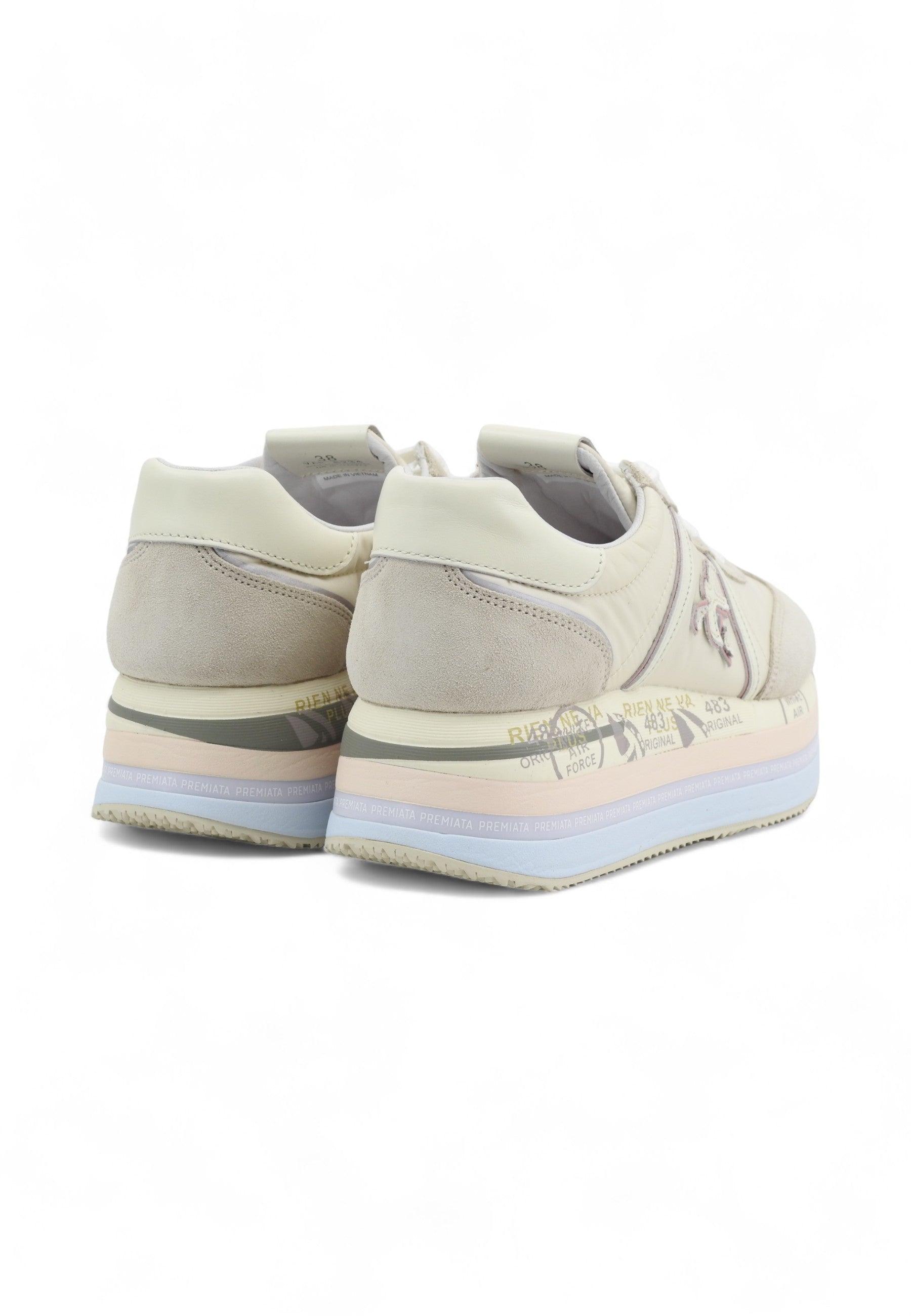 PREMIATA Sneaker Donna Beige BETH-6234 - Sandrini Calzature e Abbigliamento