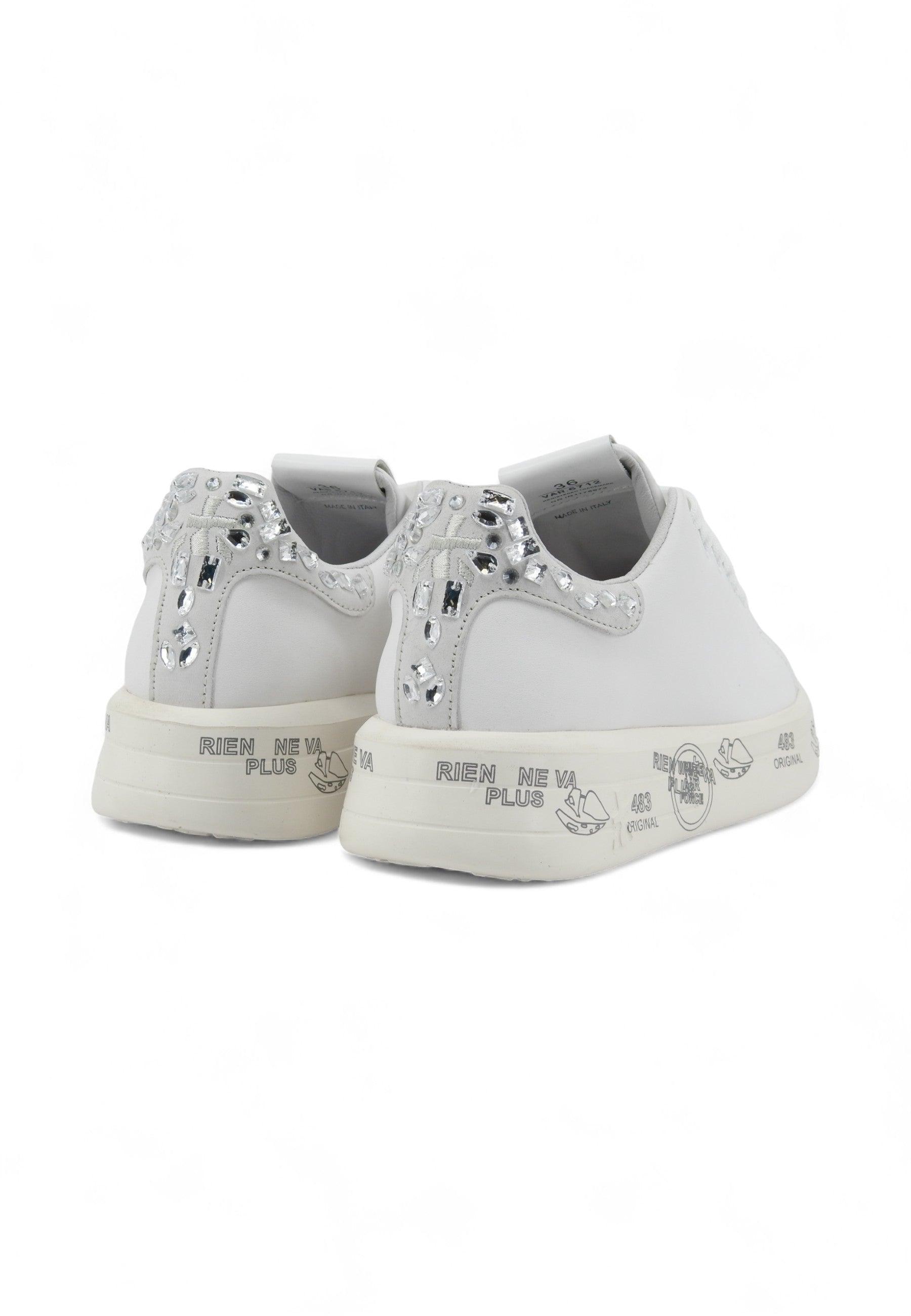 PREMIATA Sneaker Donna White BELLE-6712 - Sandrini Calzature e Abbigliamento
