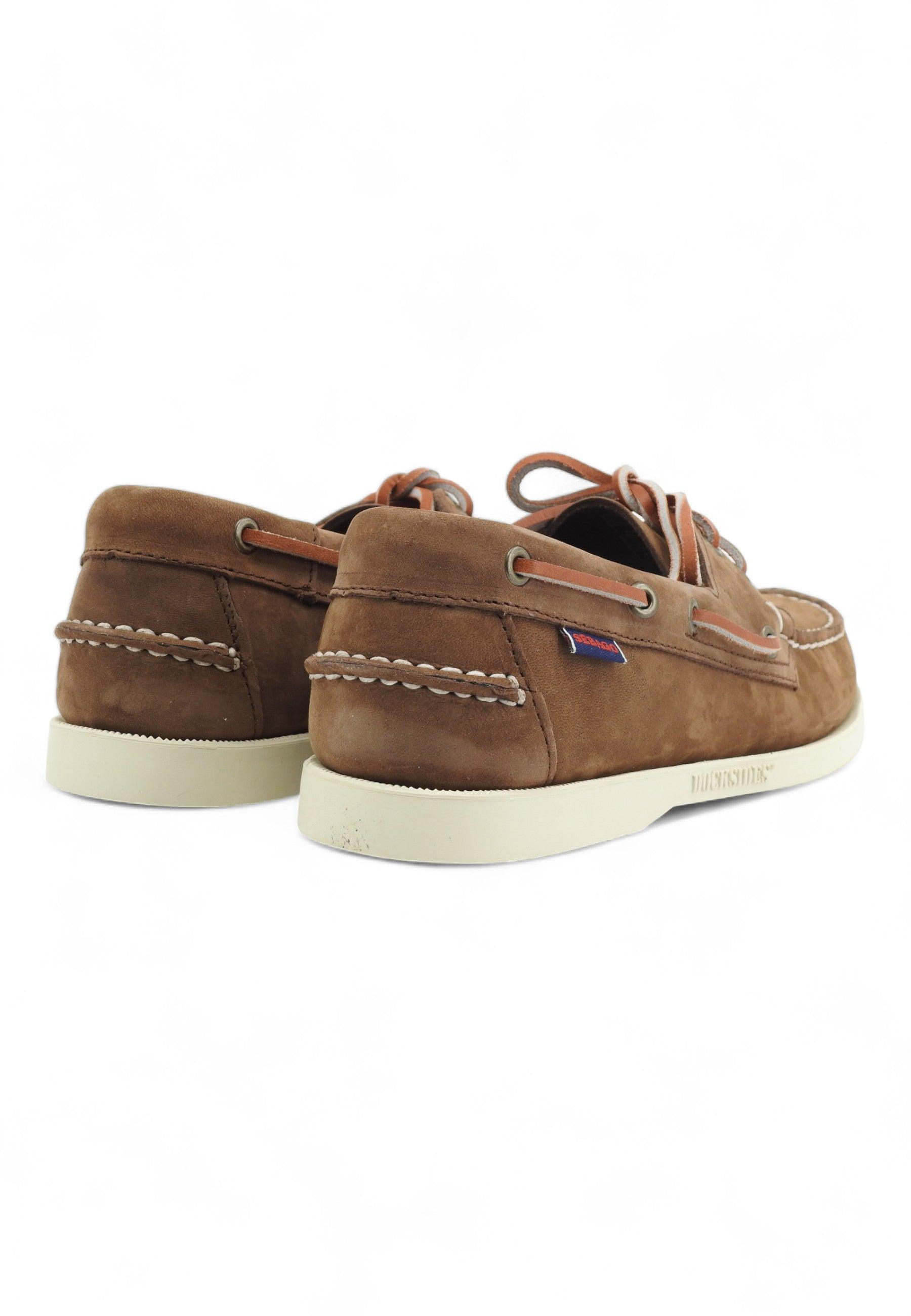 SEBAGO Mocassino Vela Uomo Dark Brown 7000GA0-901 - Sandrini Calzature e Abbigliamento
